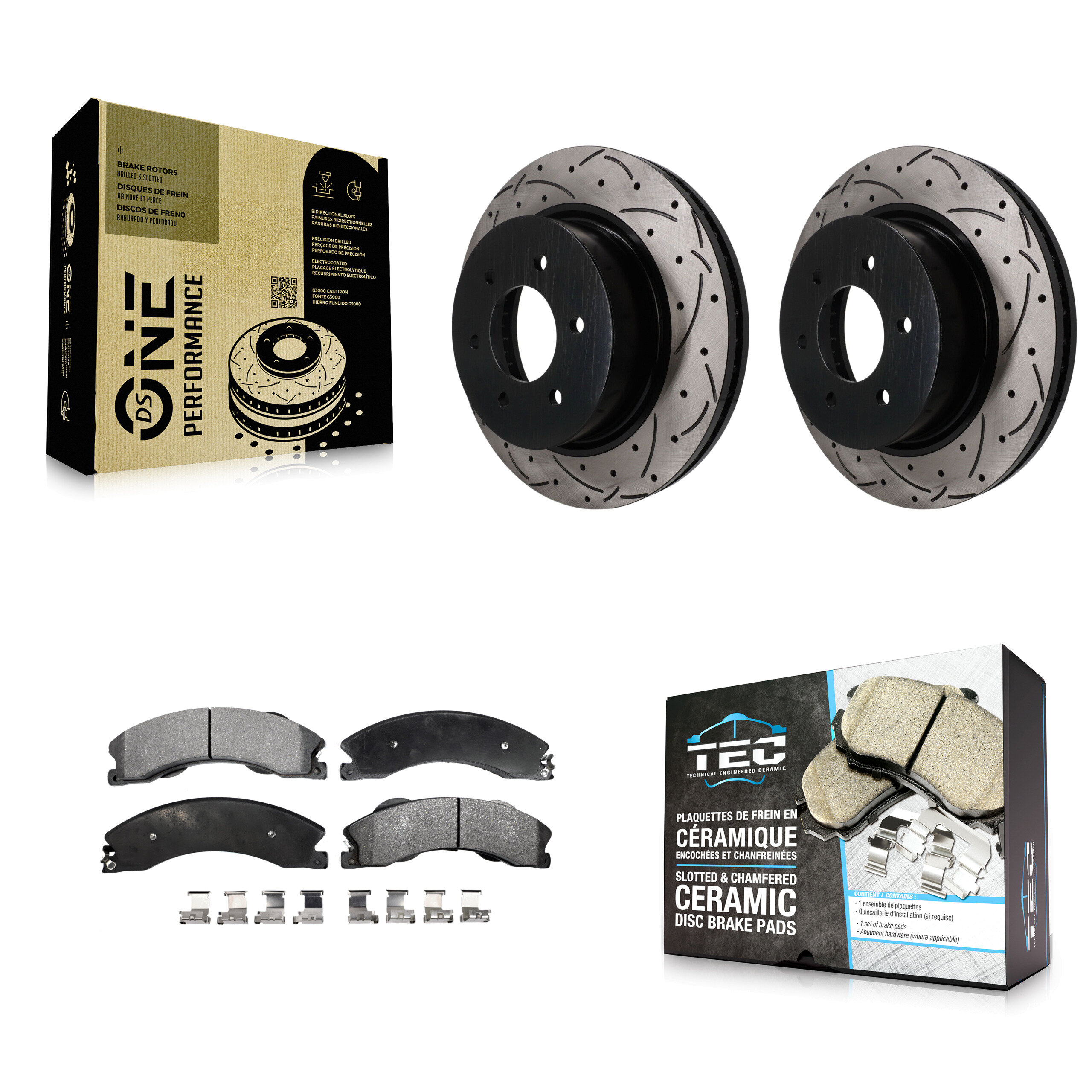 Transit Auto - KDT-102001 - Front Disc Brake Kits