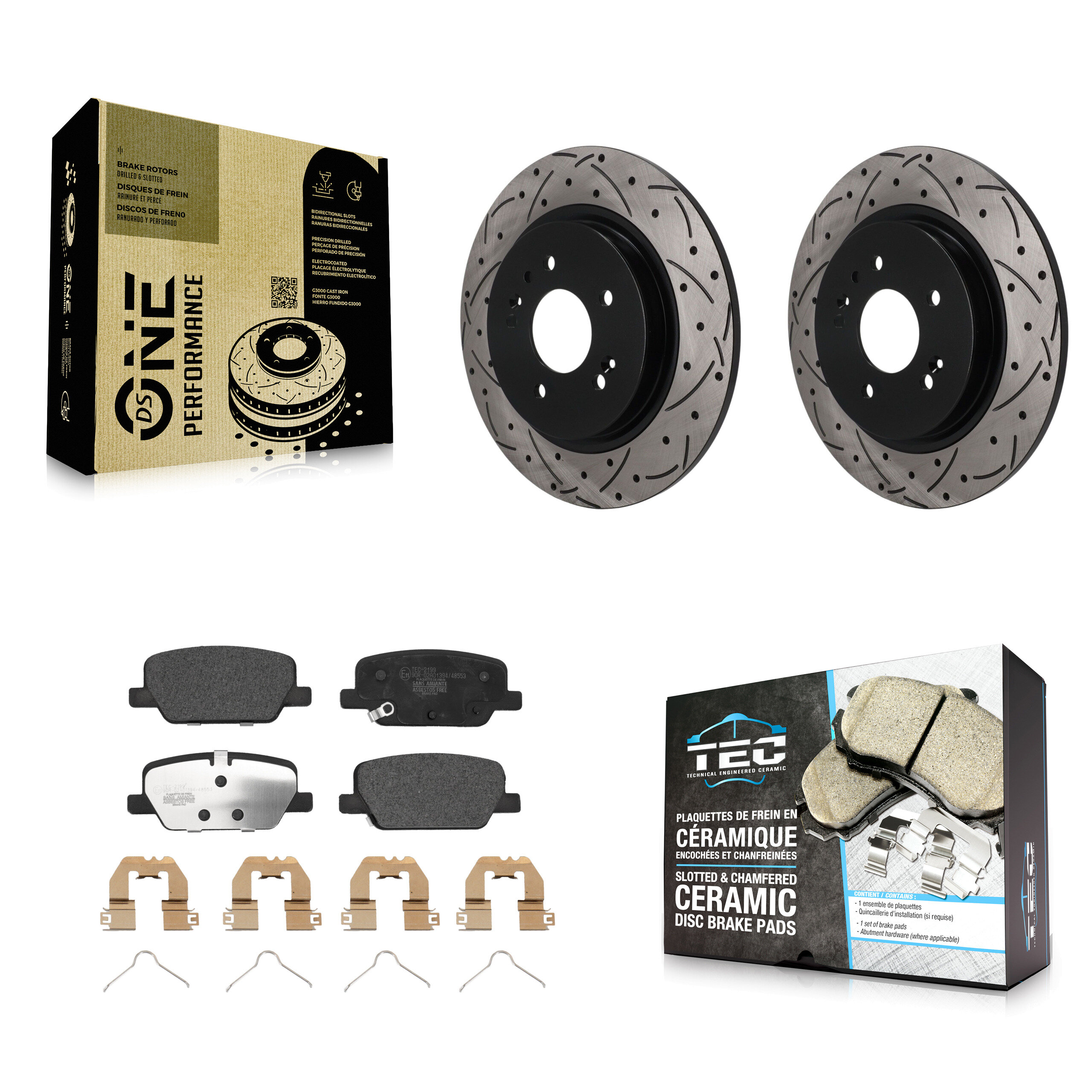 Transit Auto - KDT-102021 - Rear Disc Brake Kits