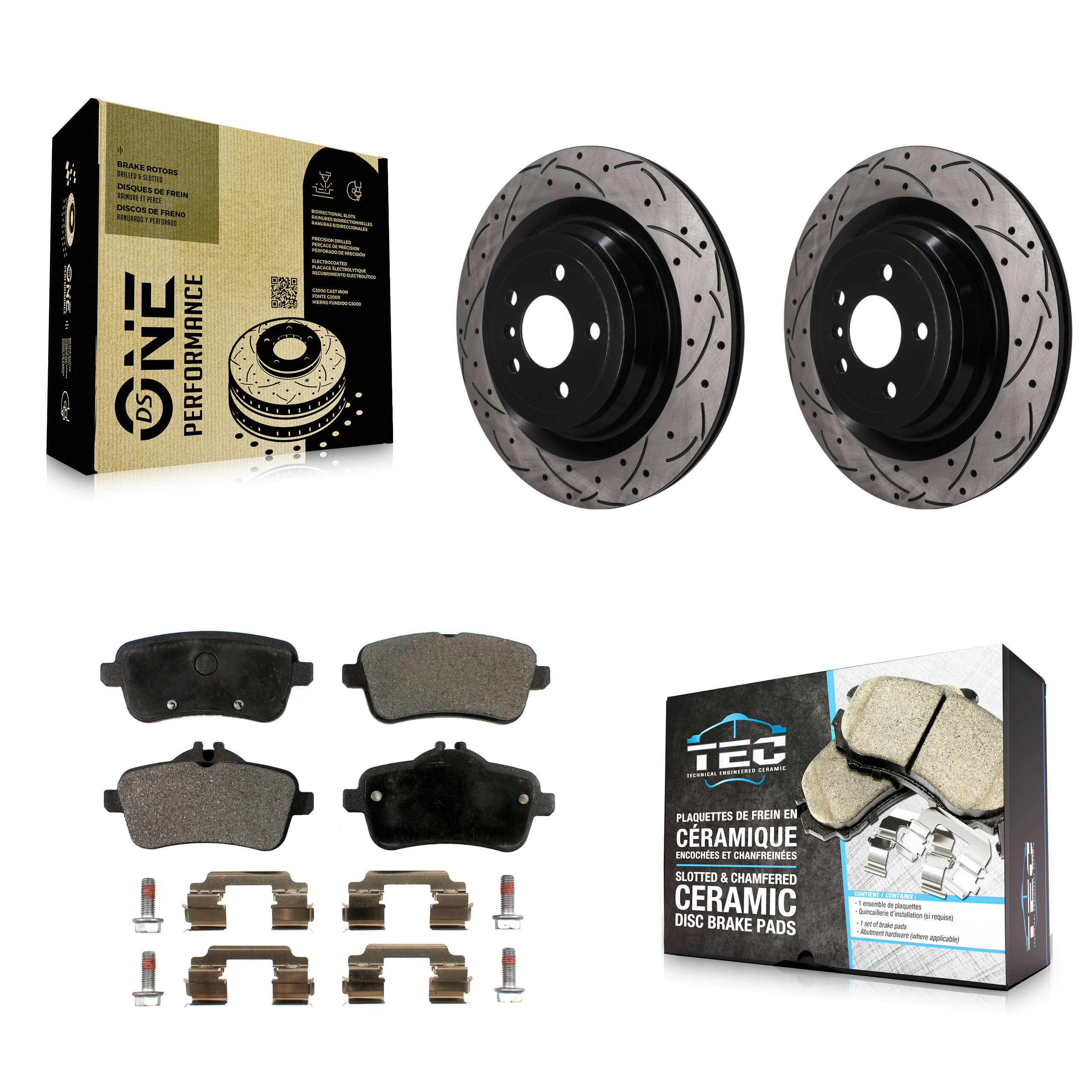 Transit Auto - KDT-102035 - Rear Disc Brake Kits