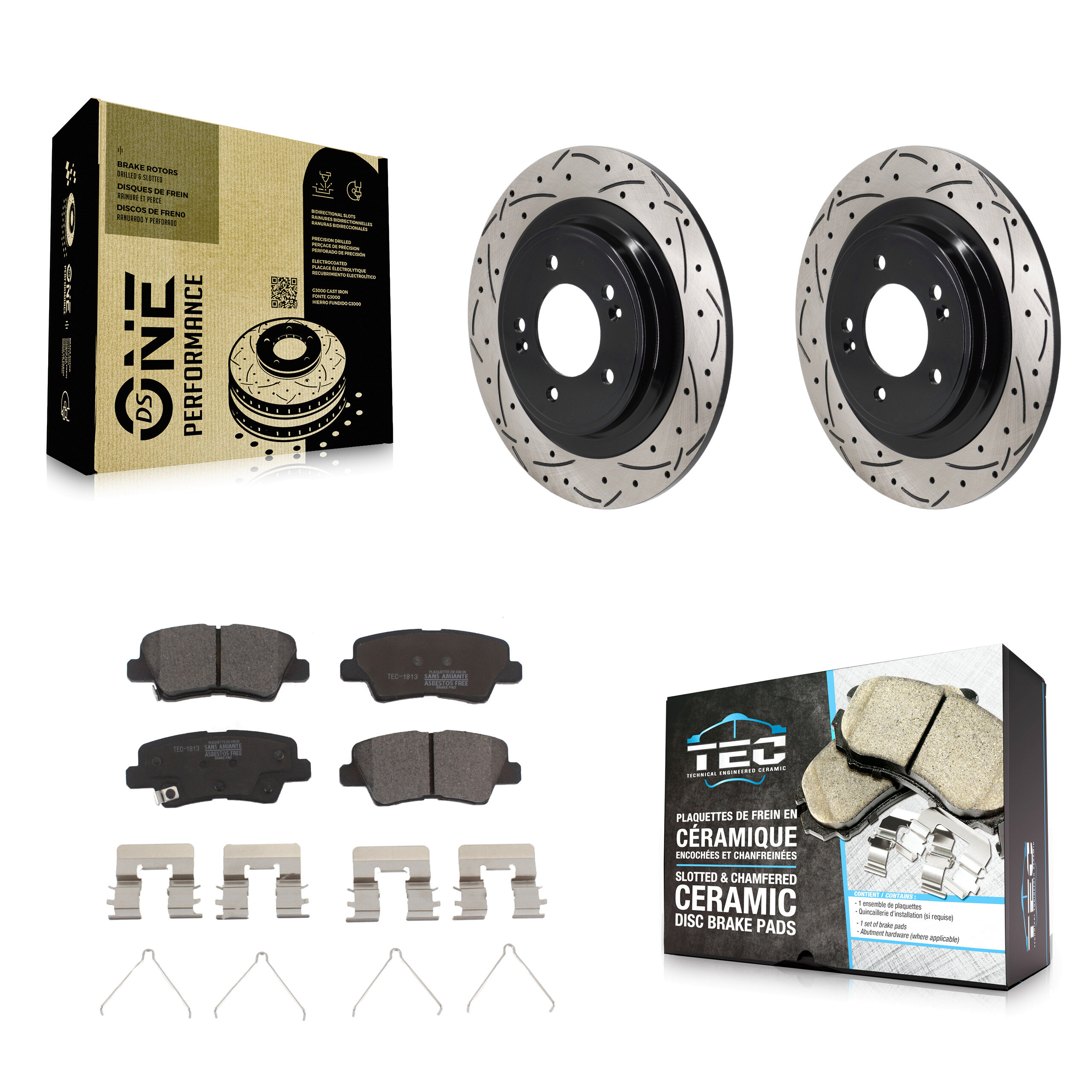Transit Auto - KDT-102042 - Rear Disc Brake Kits