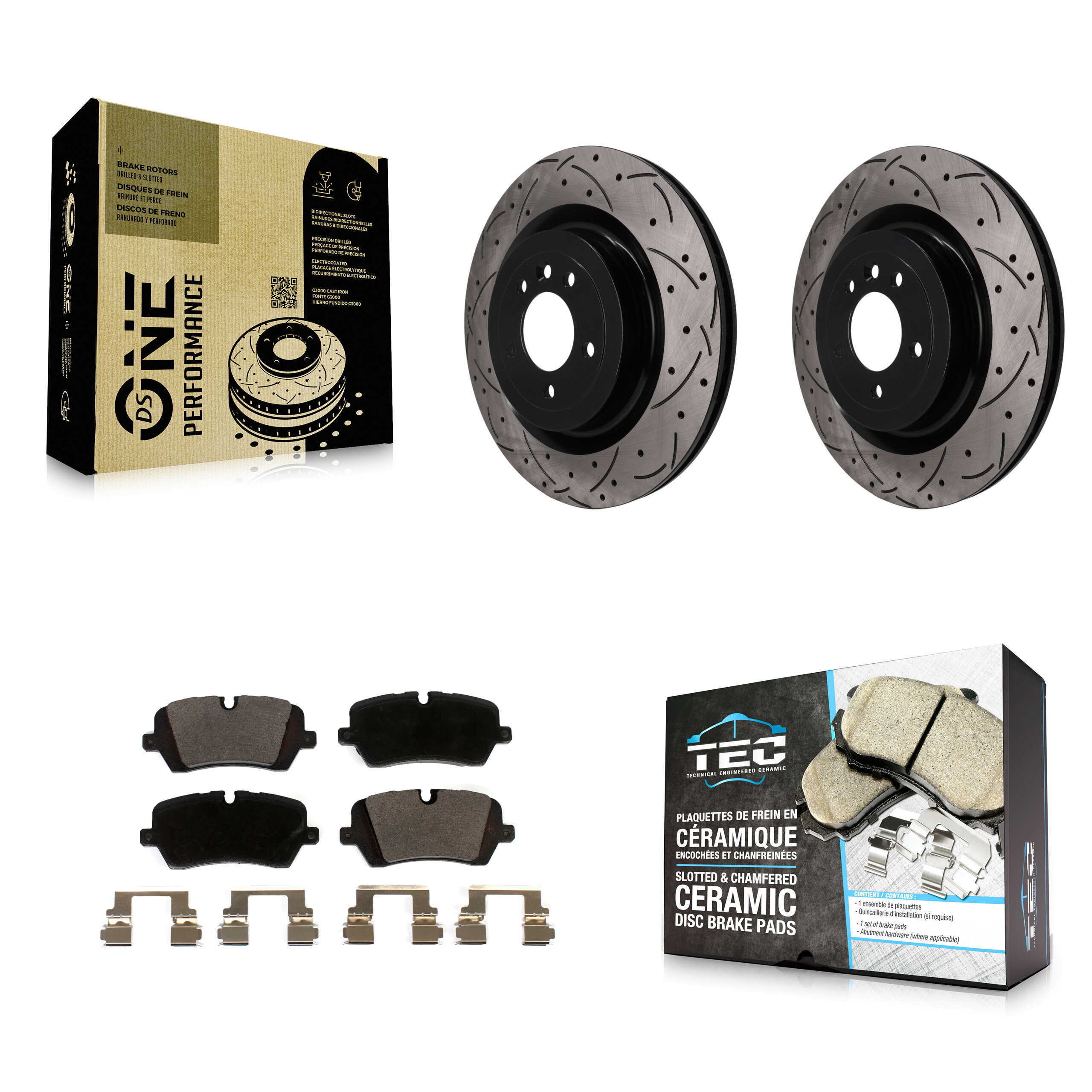 Transit Auto - KDT-102051 - Rear Disc Brake Kits