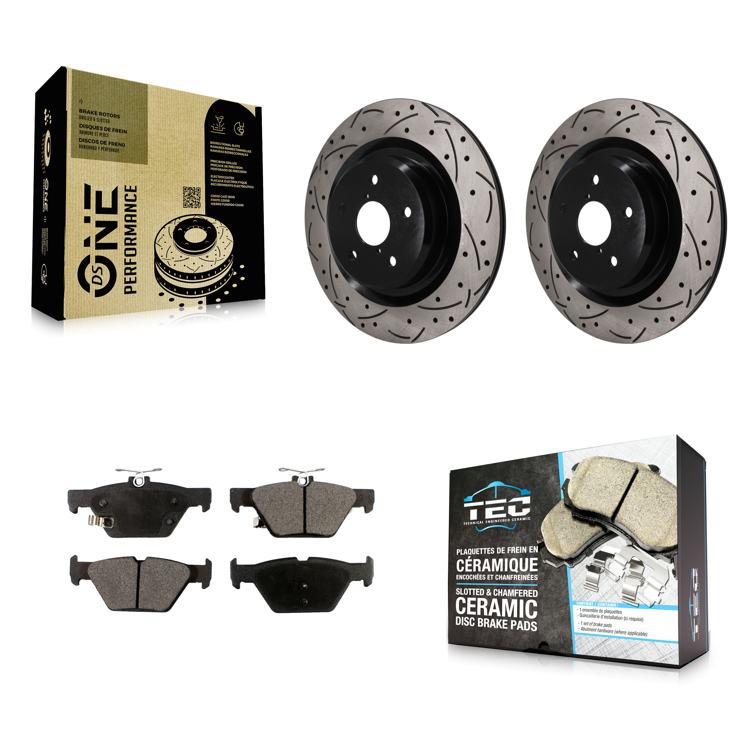 Transit Auto - KDT-102056 - Rear Disc Brake Kits