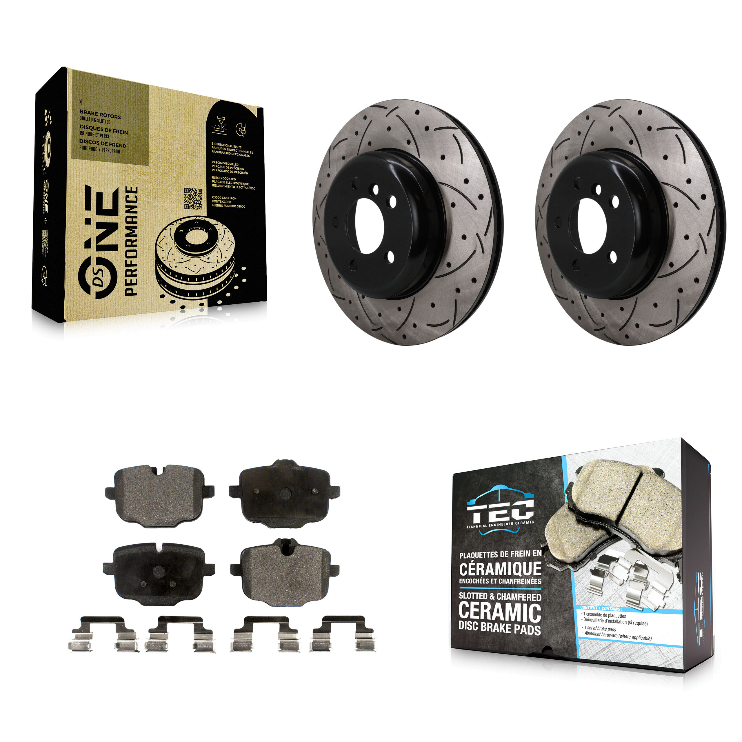 Transit Auto - KDT-102057 - Rear Disc Brake Kits