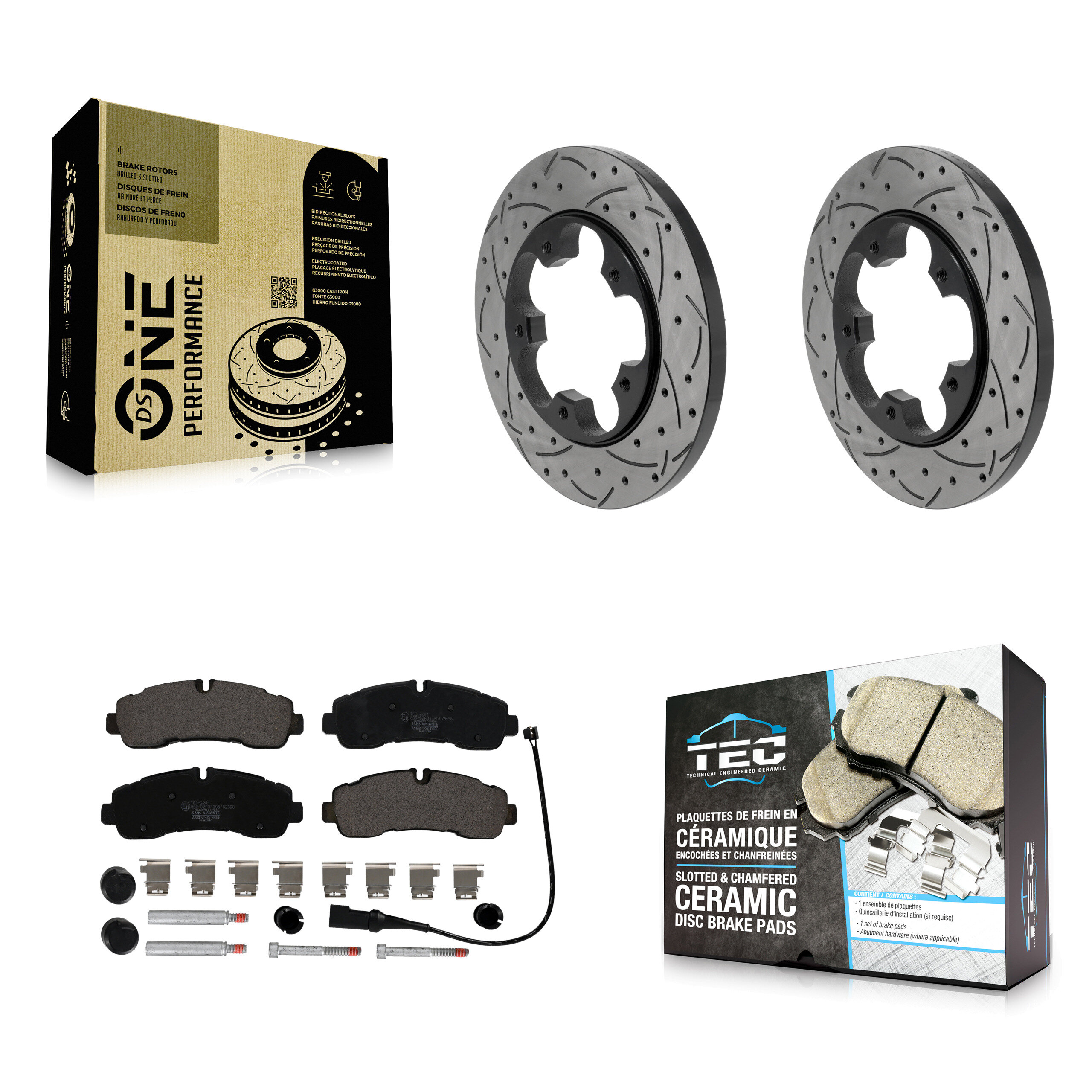 Transit Auto KDT-102077 Disc Brake Kit for 2020-2021 Ford Transit-350 - Rear