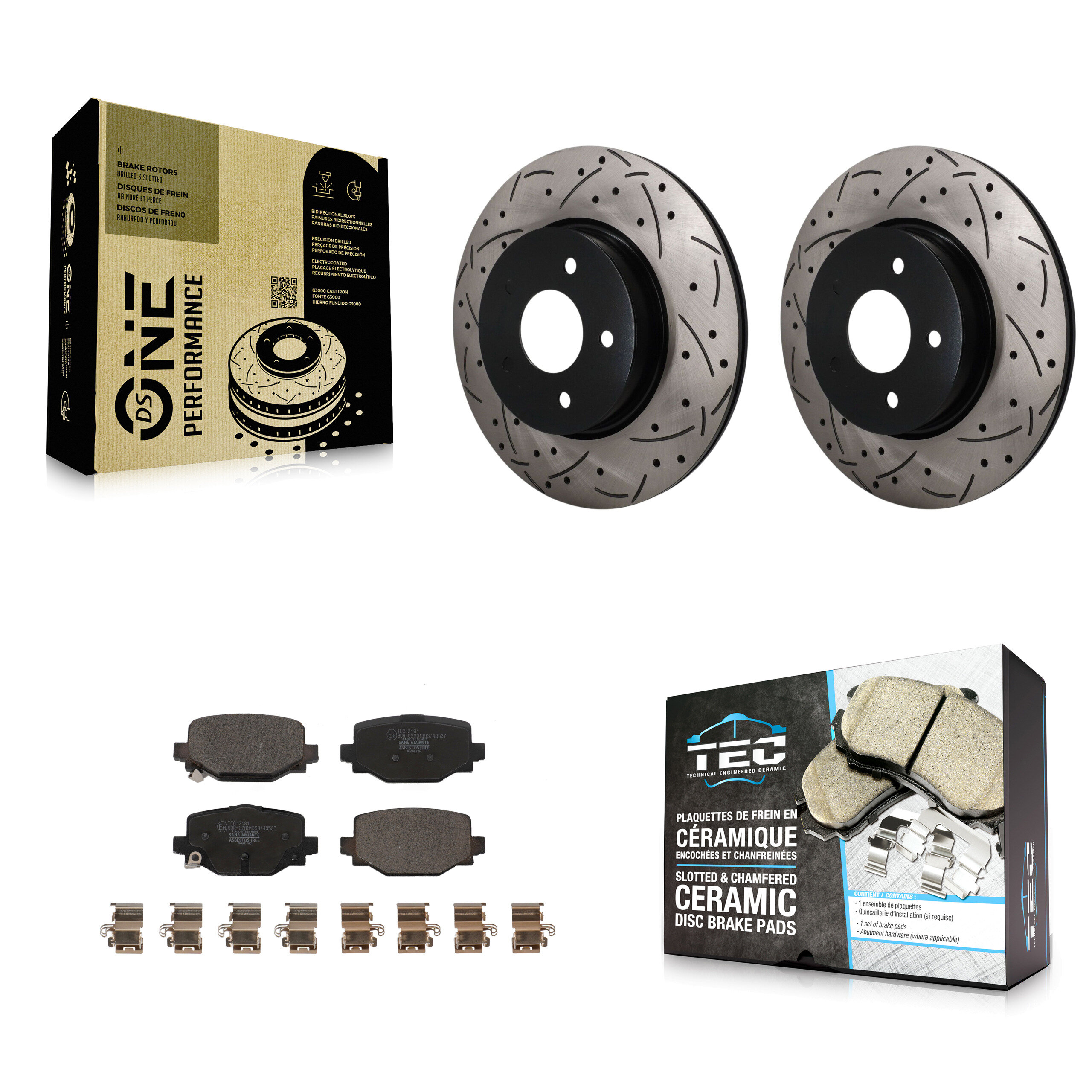 Transit Auto - KDT-102085 - Rear Disc Brake Kits