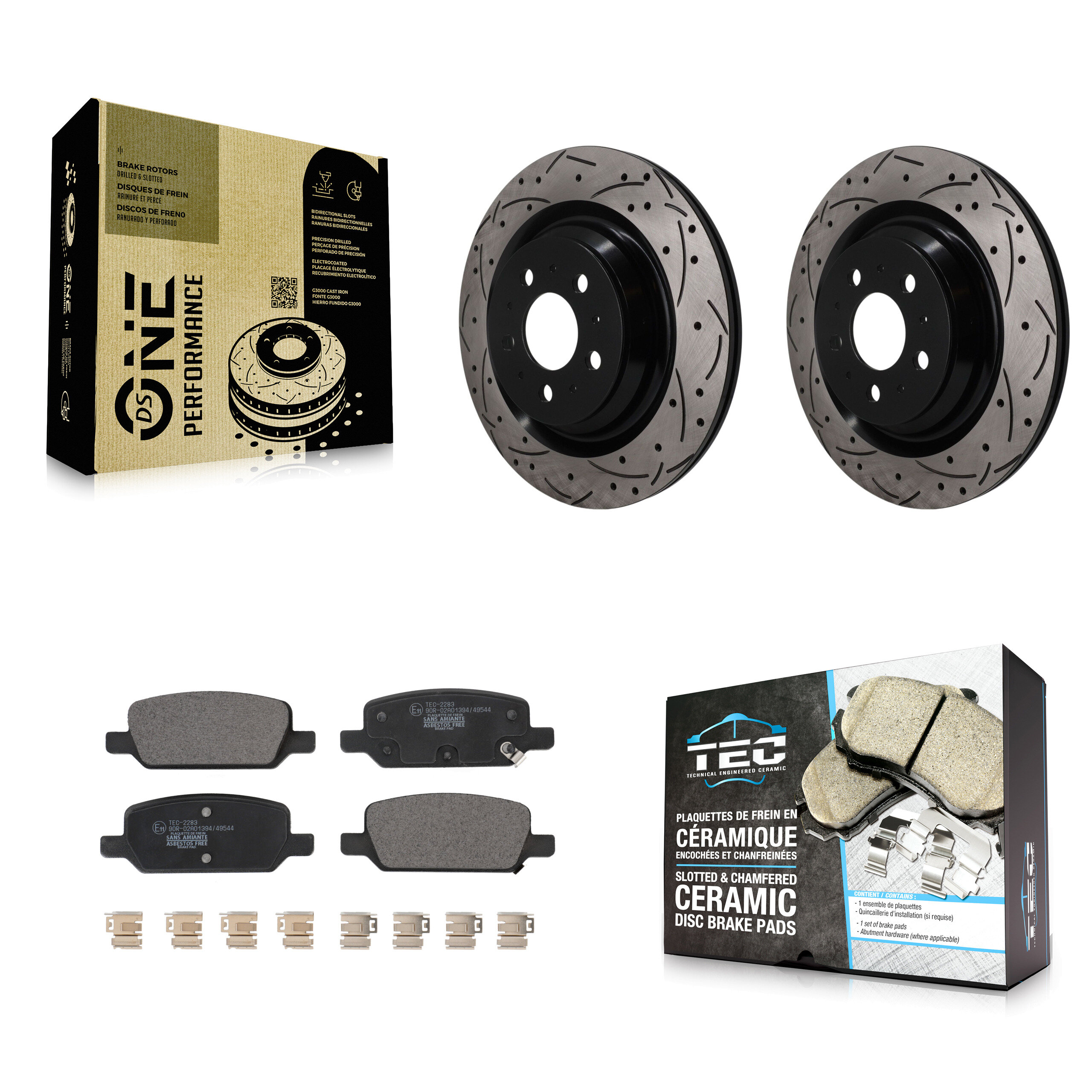 Transit Auto - KDT-102089 - Rear Disc Brake Kits