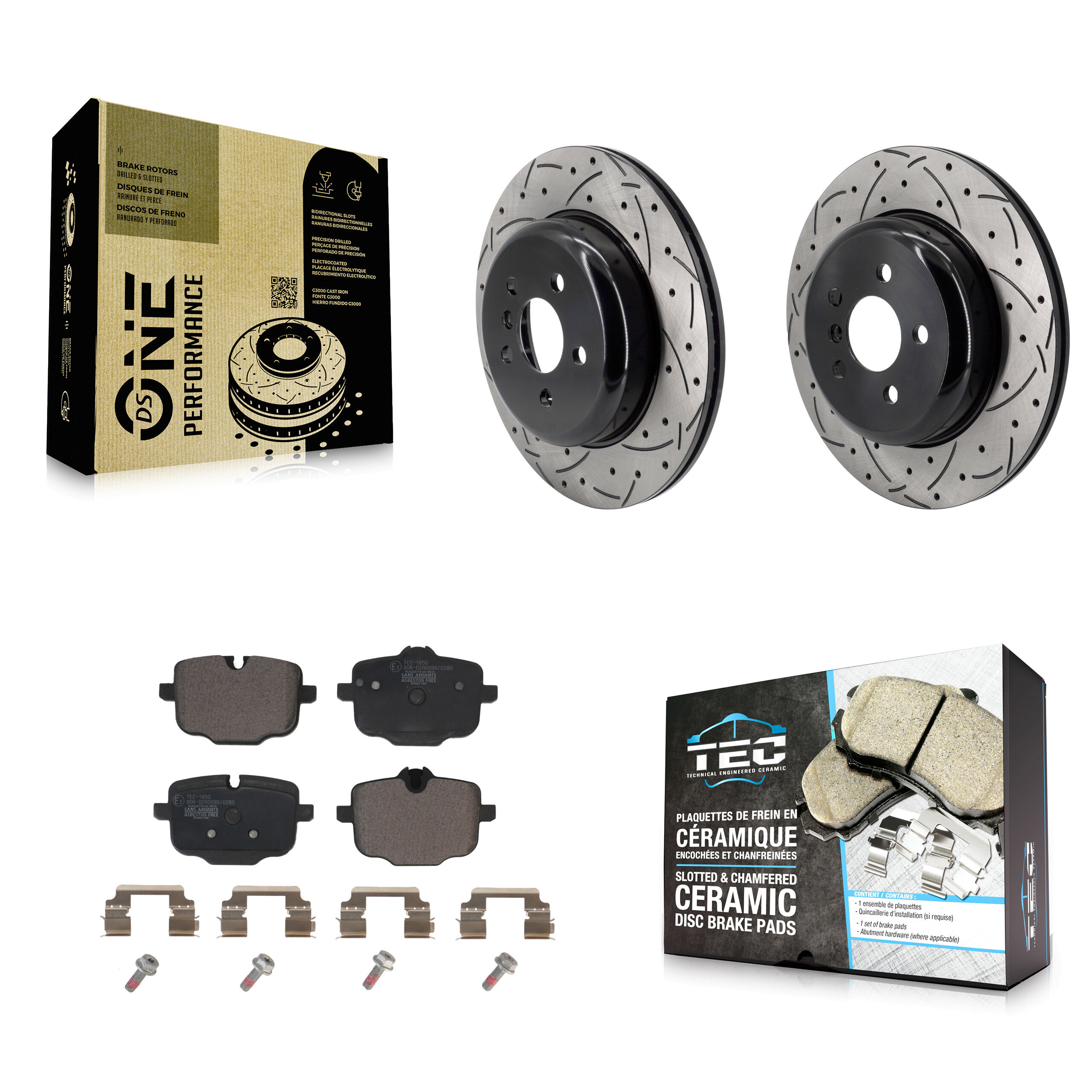 Transit Auto - KDT-102156 - Rear Disc Brake Kits