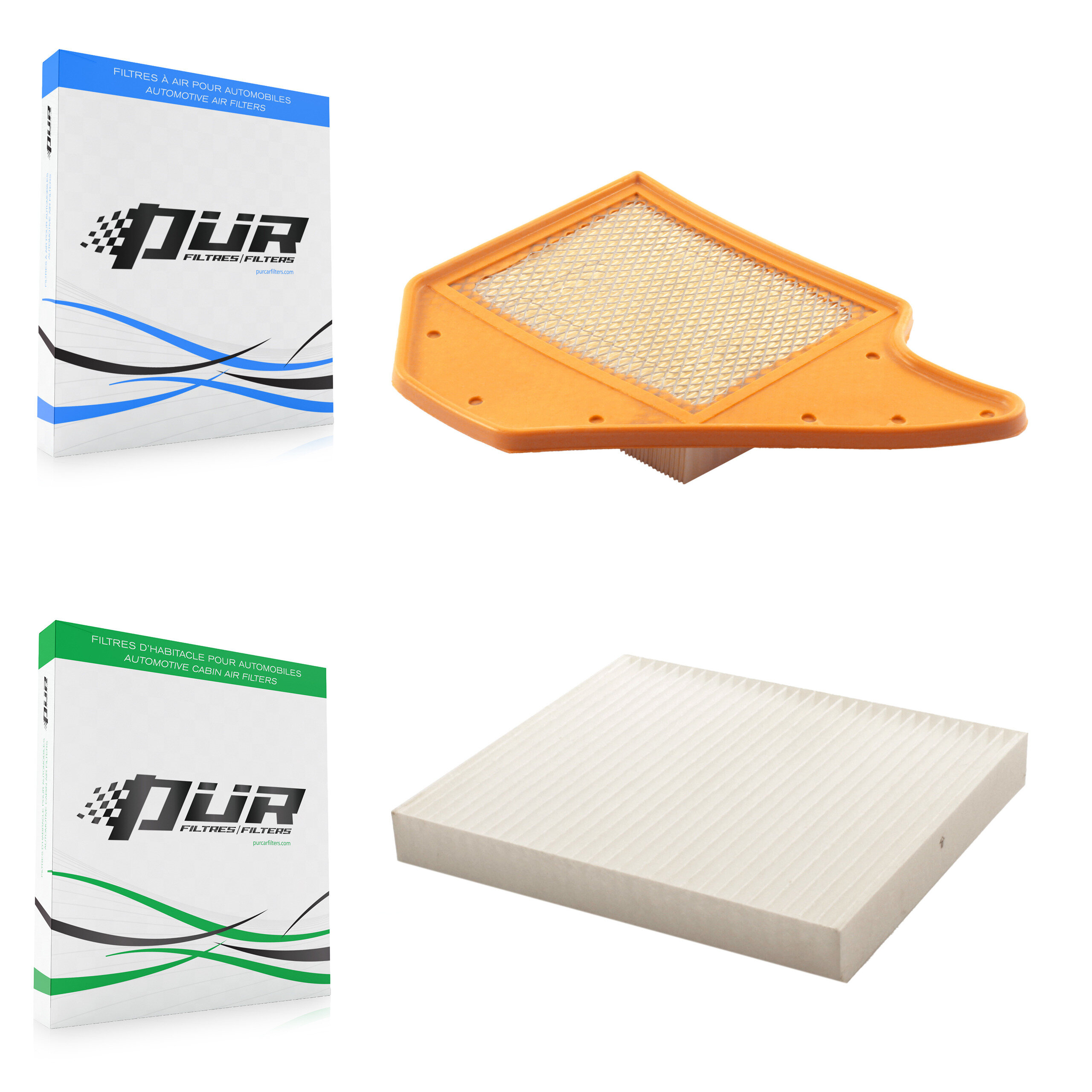 PUR KFL-100084 Air Filter for 2011-2020 Ram C/V, Chrysler Town & Country and More