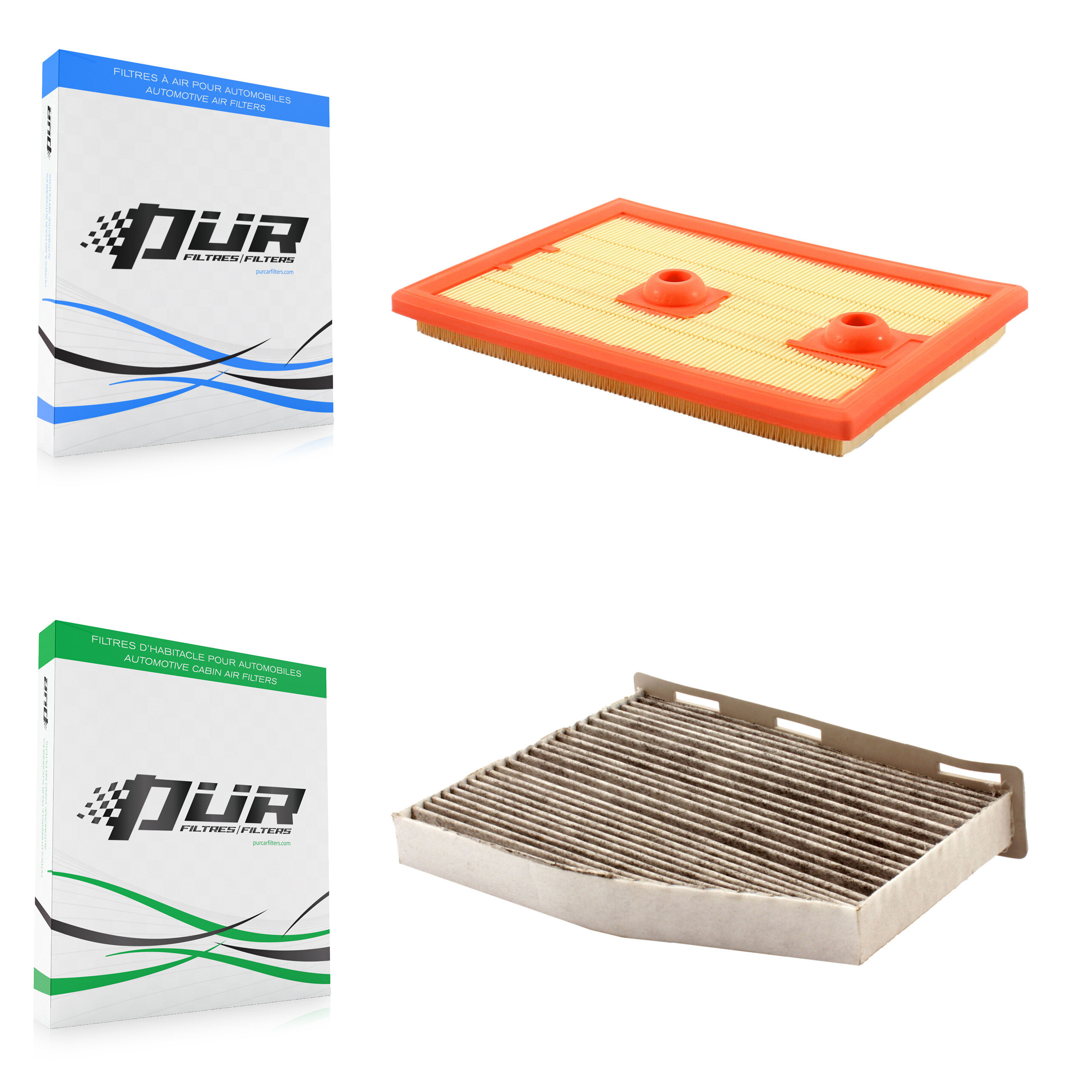 PUR KFL-100096 Air Filter for 2013-2018 Audi Q3, Volkswagen Jetta