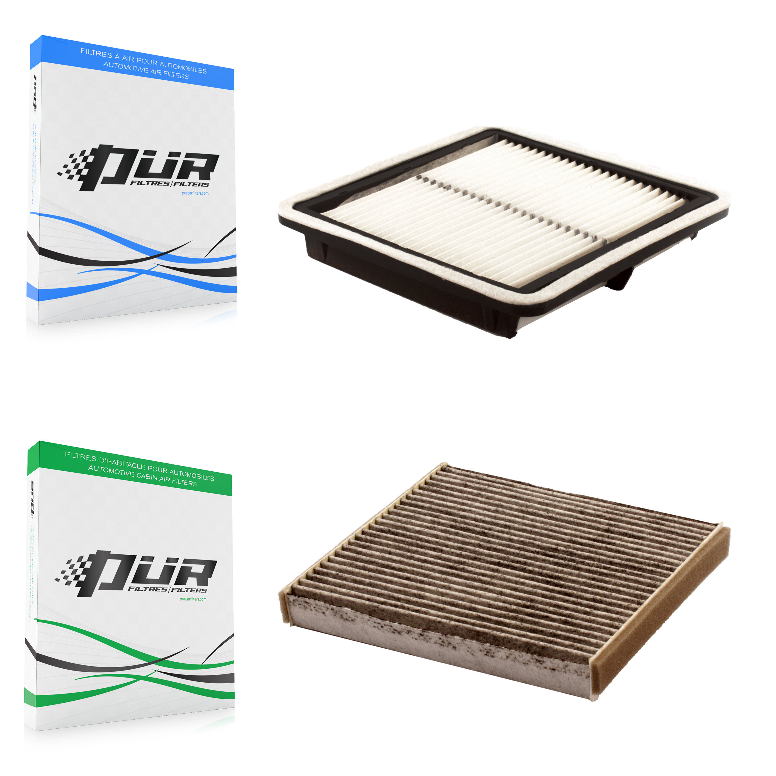 PUR KFL-100099 Air Filter for 2010-2019 Subaru Legacy, Subaru Outback
