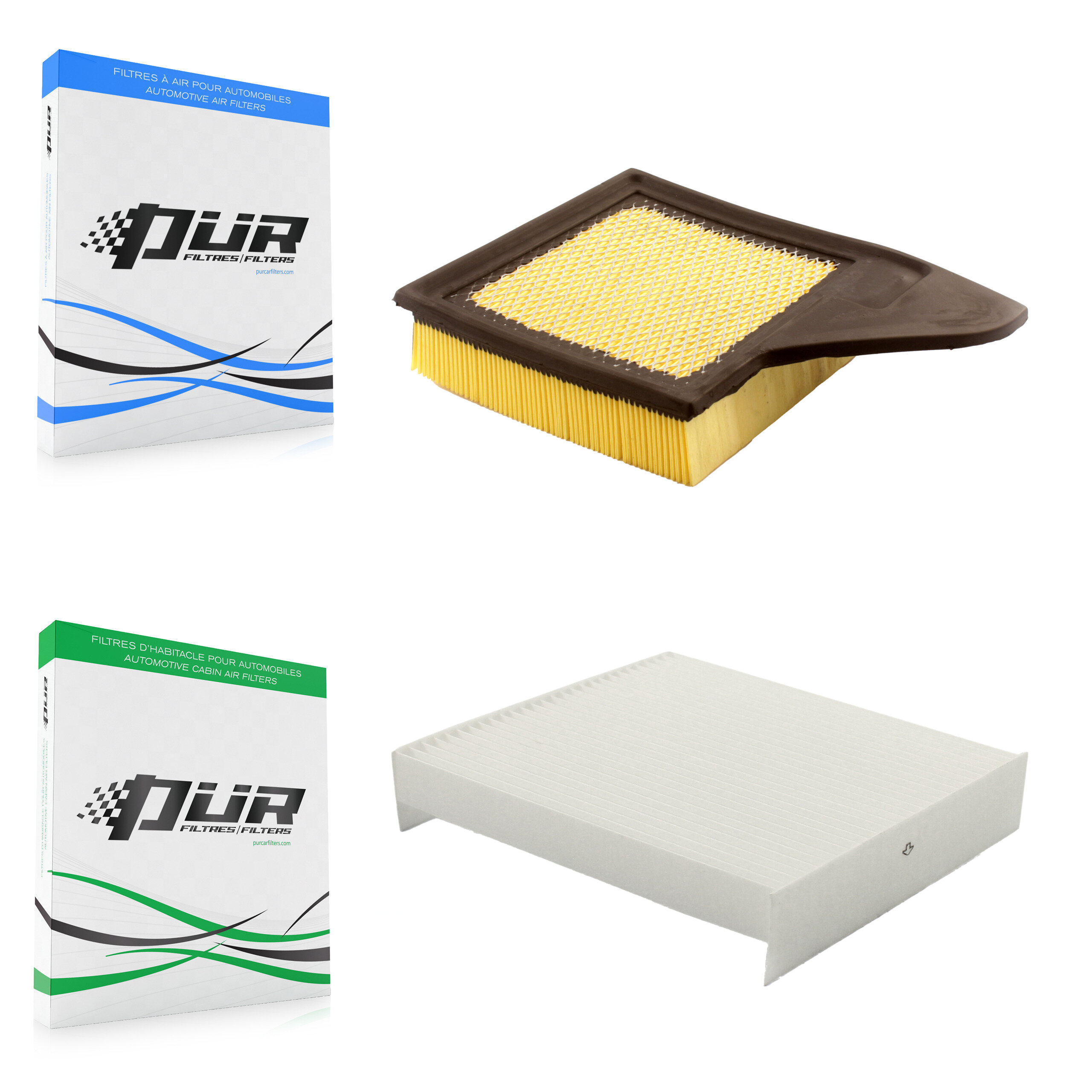 PUR KFL-100142 Air Filter for 2010-2014 Ford Mustang
