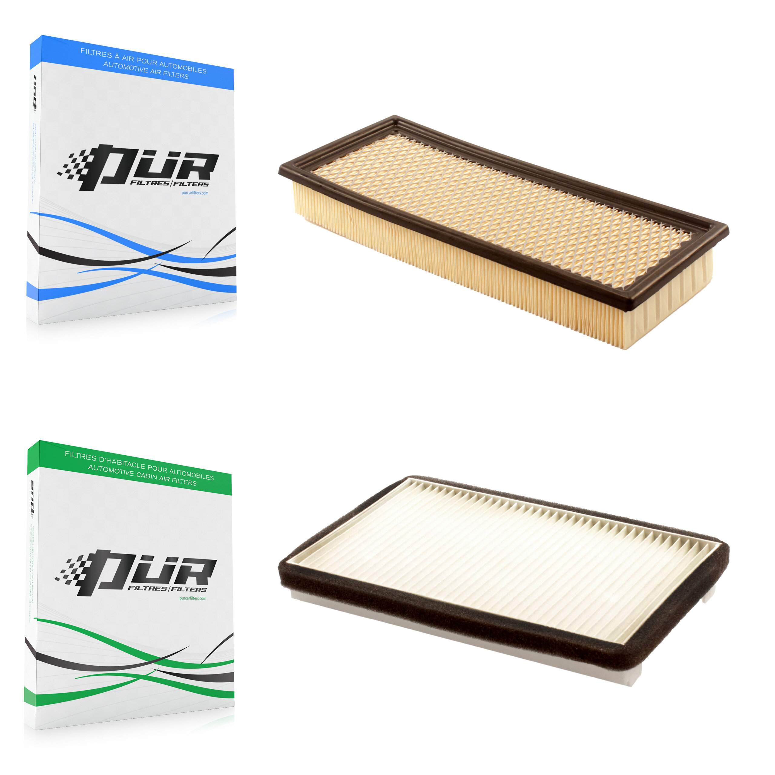PUR KFL-100207 Air Filter for 2005-2007 Mercury Mariner, Ford Escape