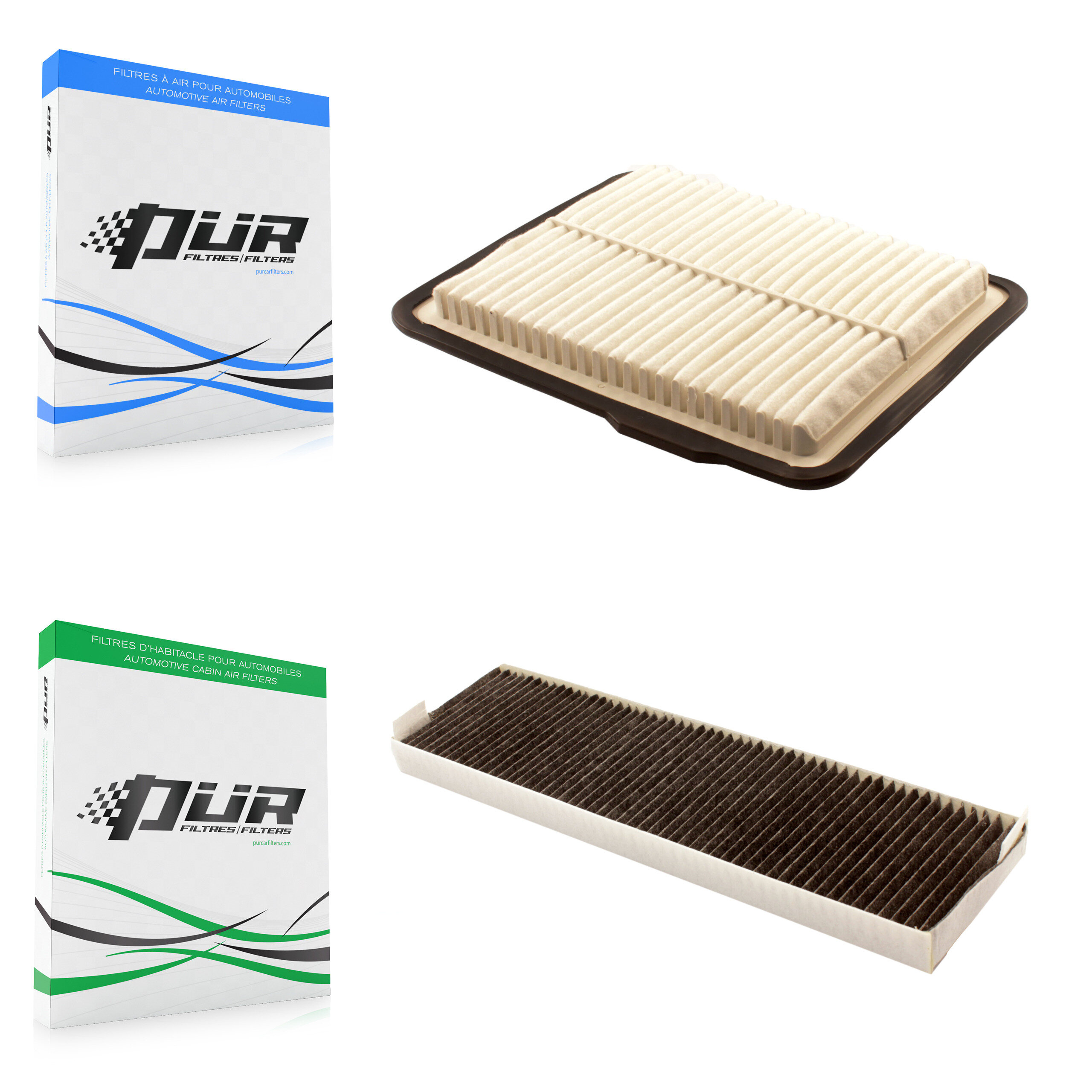 PUR KFL-100247 Air Filter for 2002-2009 Suzuki XL-7, Pontiac Torrent and More