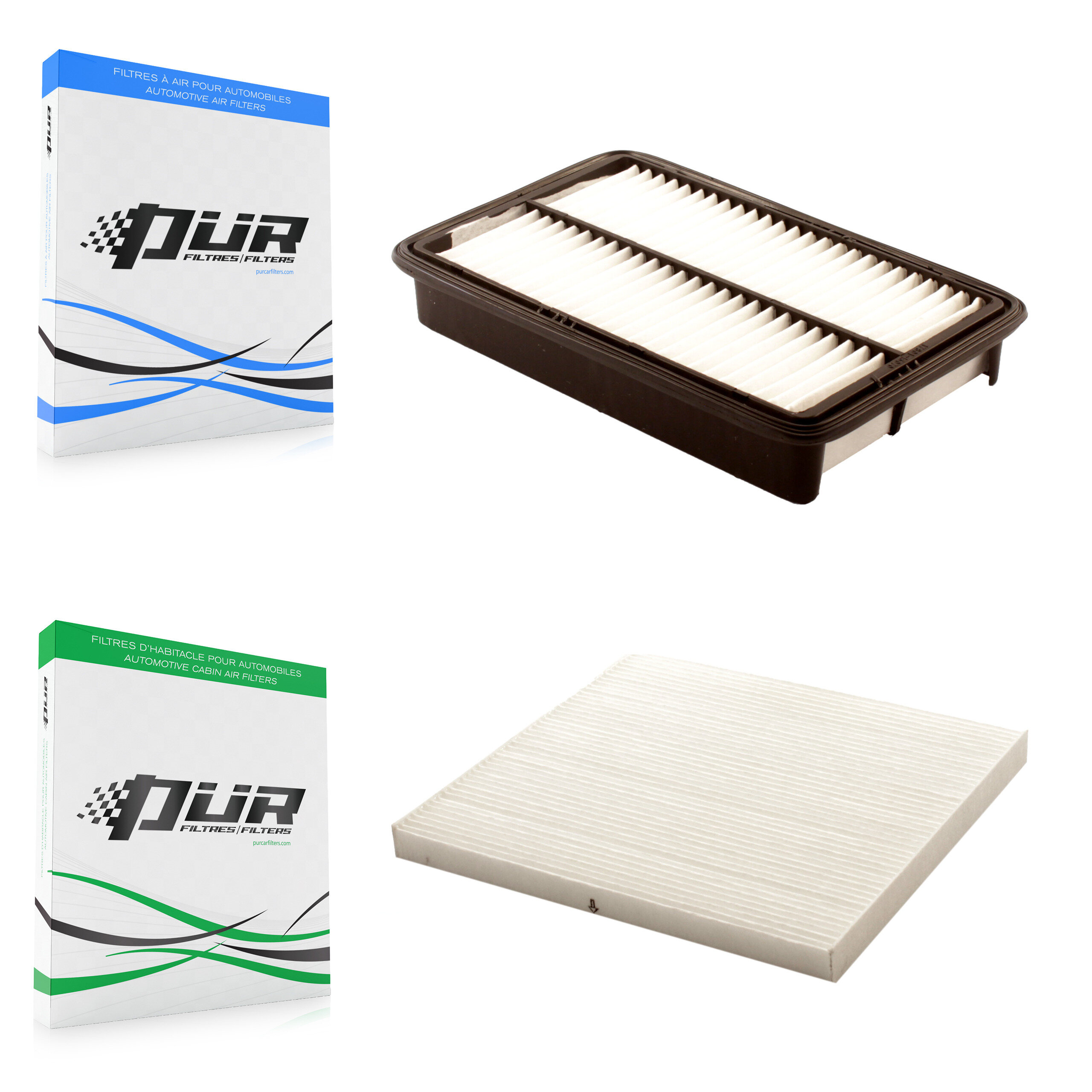 PUR KFL-100248 Air Filter for 2002 Toyota Corolla