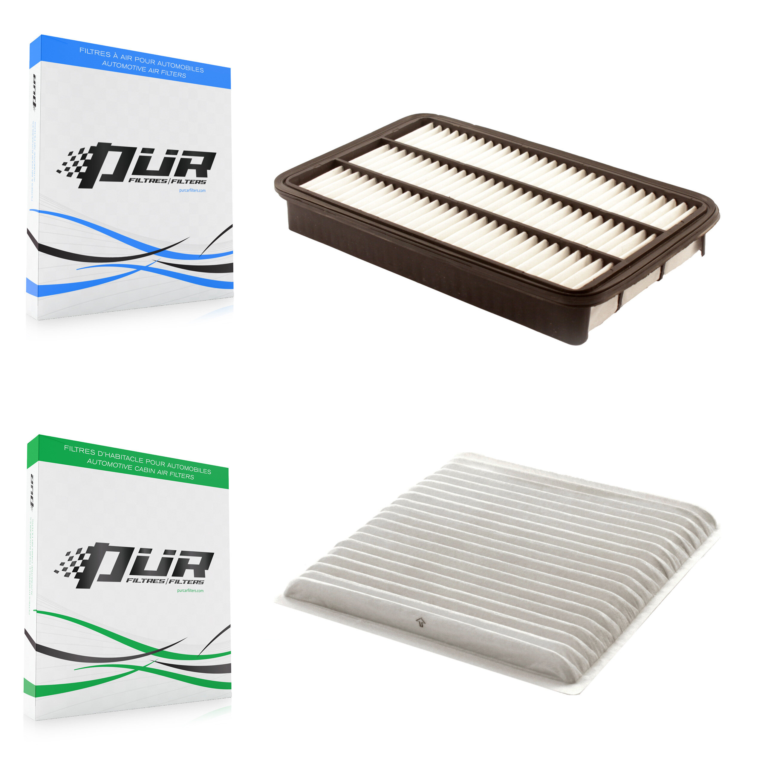 PUR KFL-100252 Air Filter for 2003 Toyota Sienna