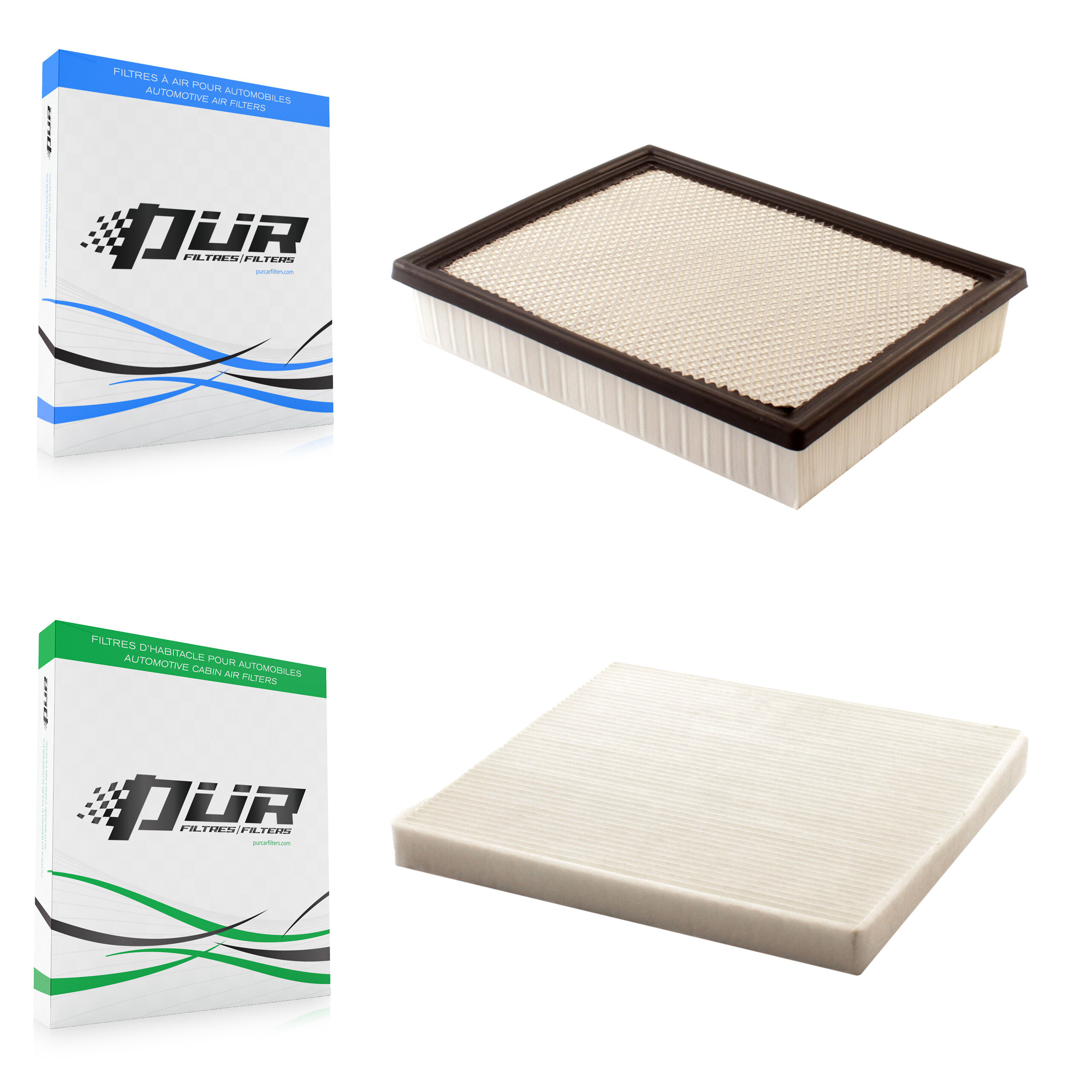 PUR KFL-100954 Air Filter for 2004 GMC Yukon XL 1500, GMC Yukon XL 2500