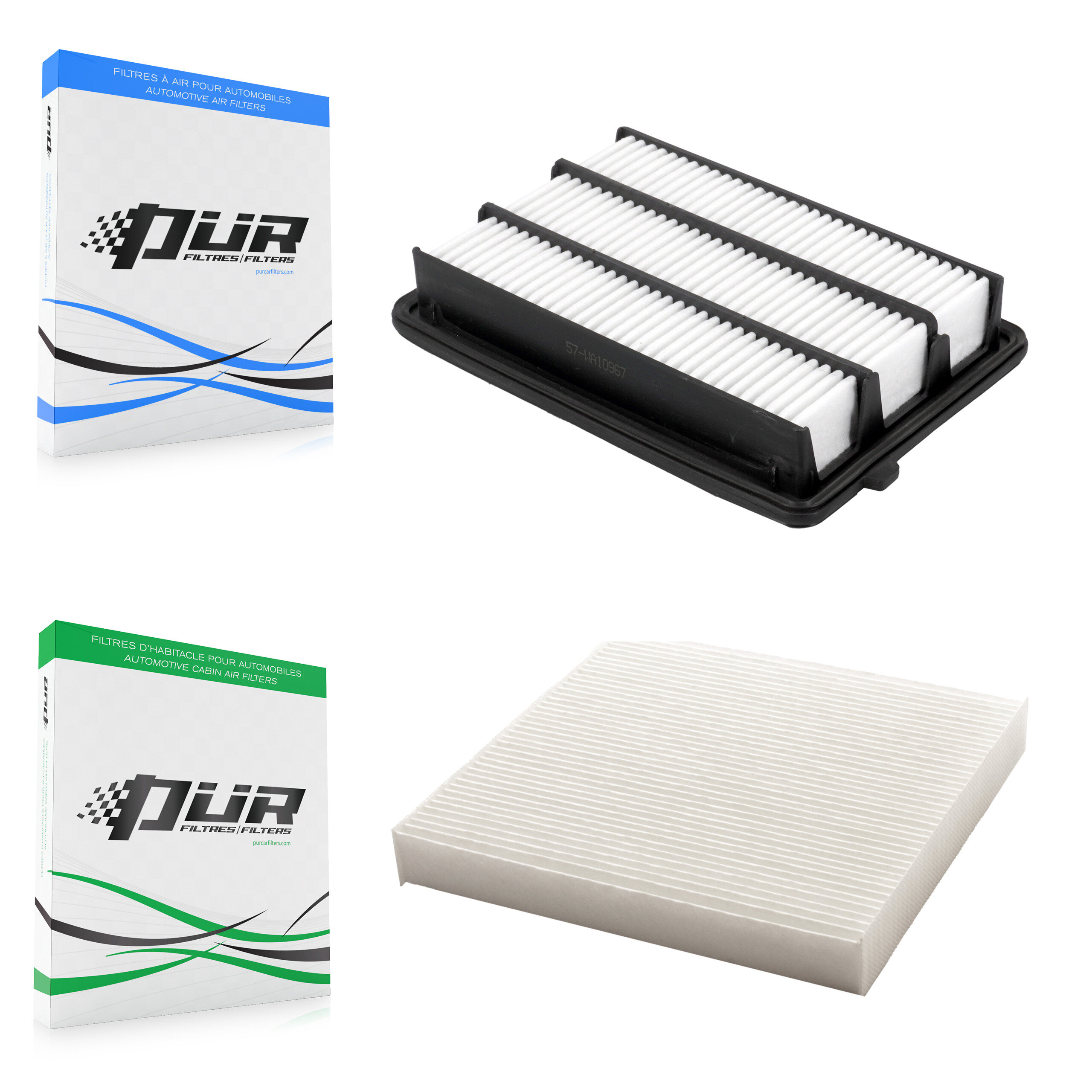 PUR KFL-103174 Air Filter for 2017-2021 Honda Civic