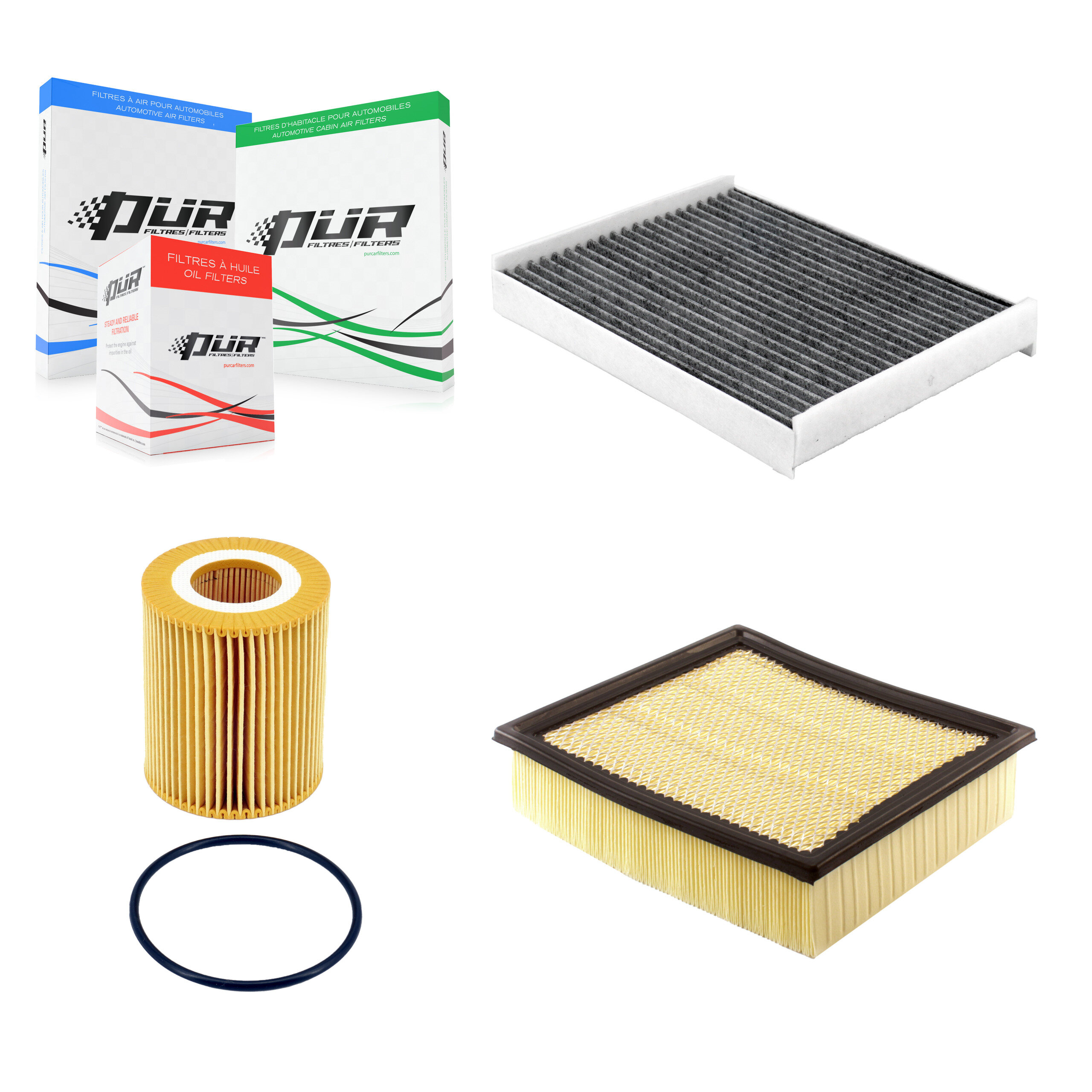 PUR KFM-104772 Cabin Air Filter for 2018-2021 Ford F-150