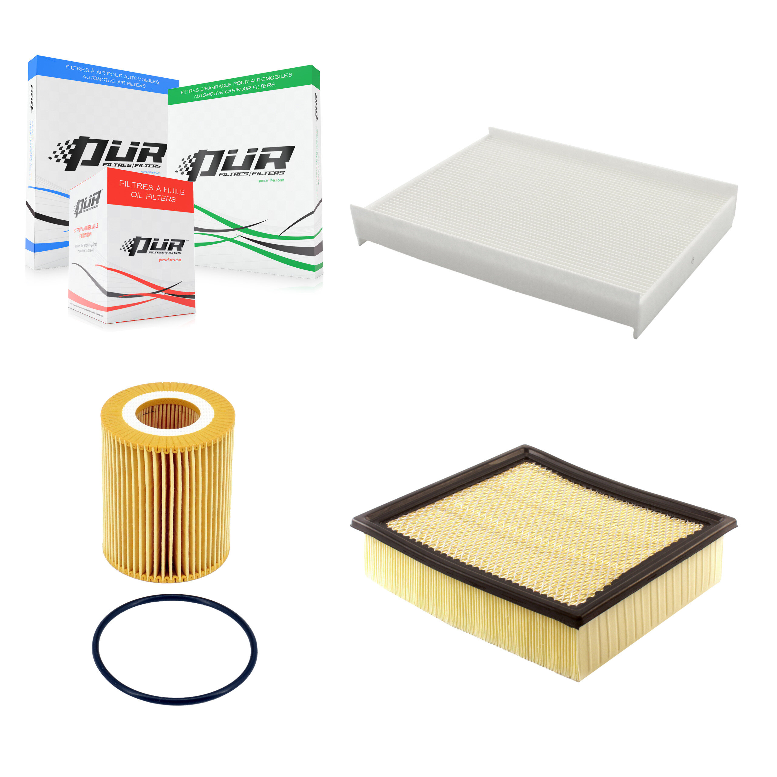 PUR KFM-104773 Cabin Air Filter for 2018-2021 Ford F-150