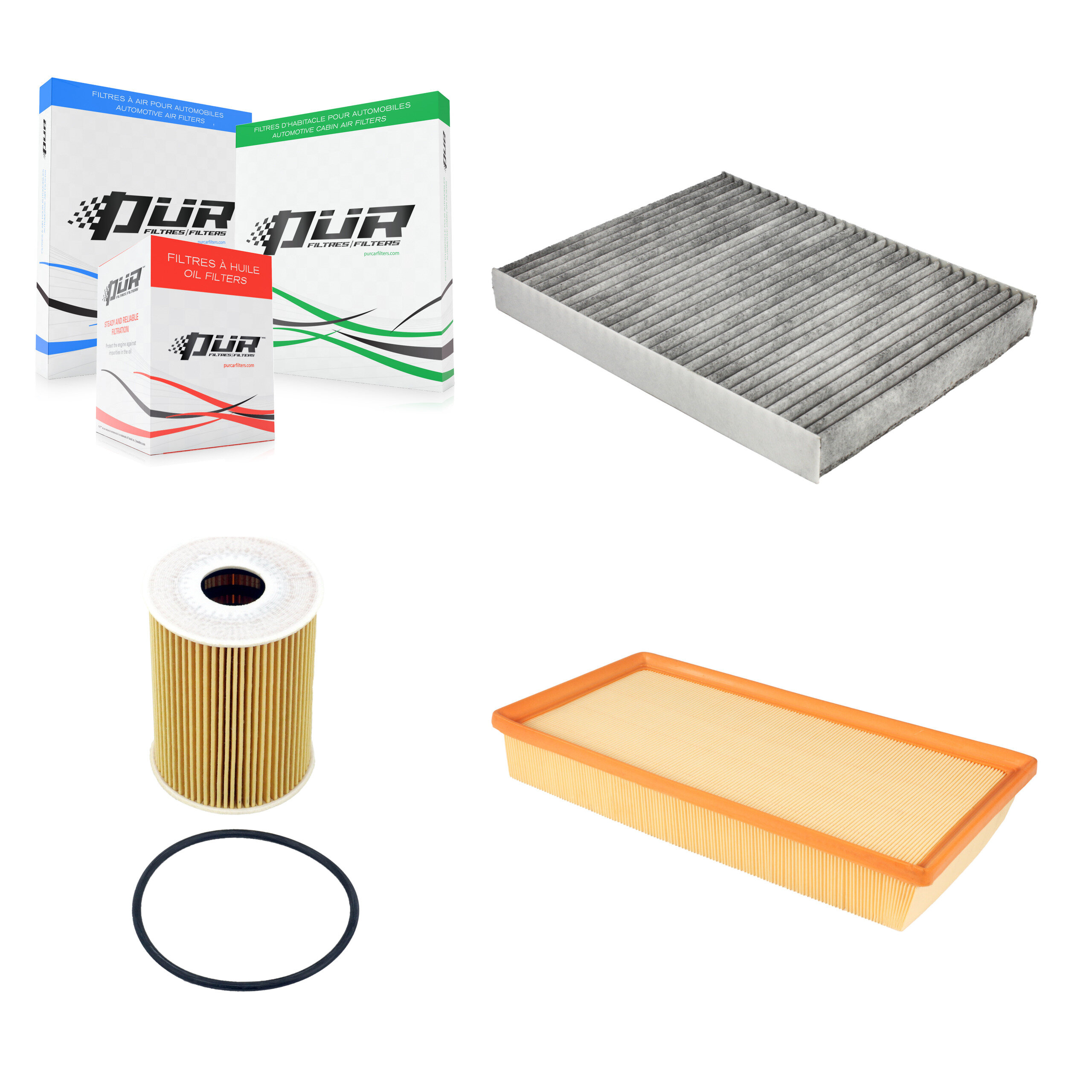 PUR KFM-104794 Cabin Air Filter for 2008-2018 Porsche Cayenne