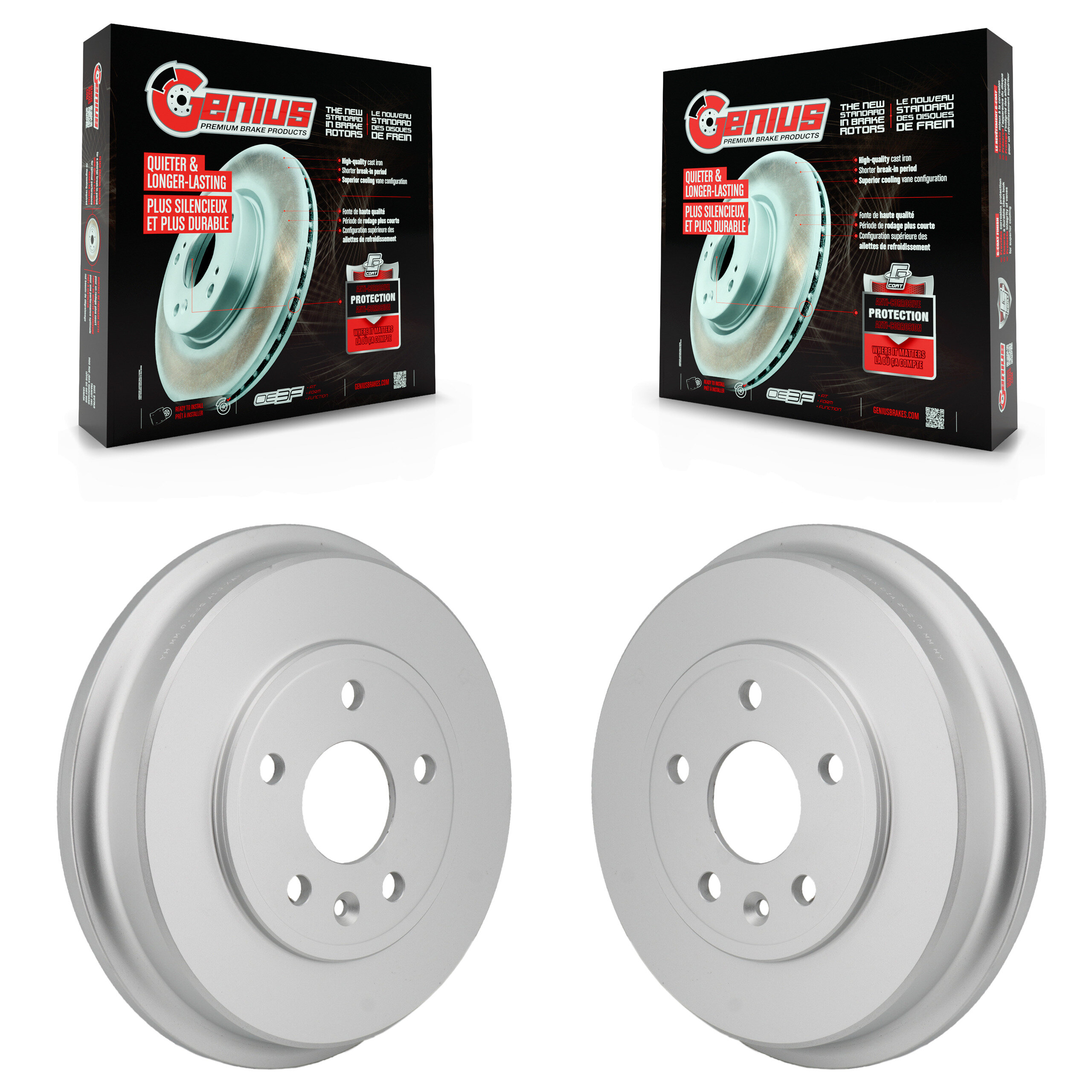 Genius - KG-102043 - Rear Brake Drum Kits