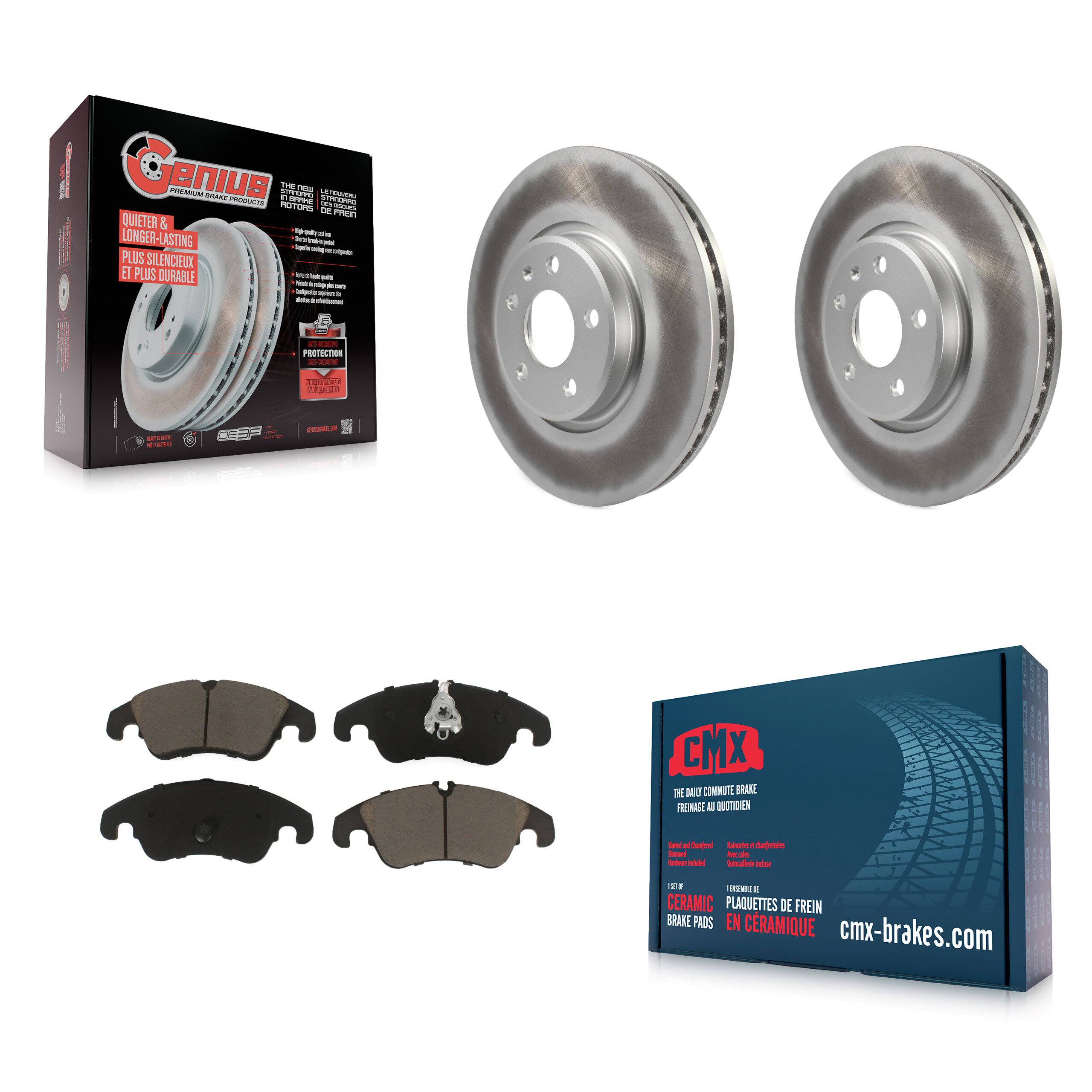 Transit Auto - KGC-100043 - Front Disc Brake Kits