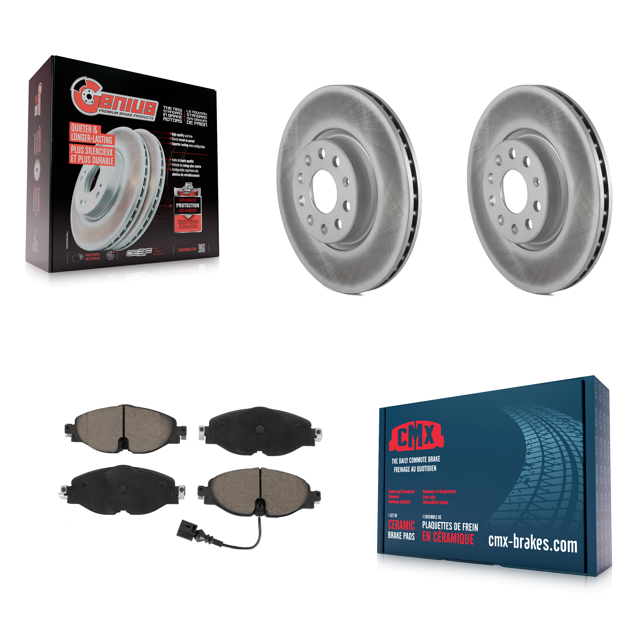 Transit Auto - KGC-100062 - Front Disc Brake Kits