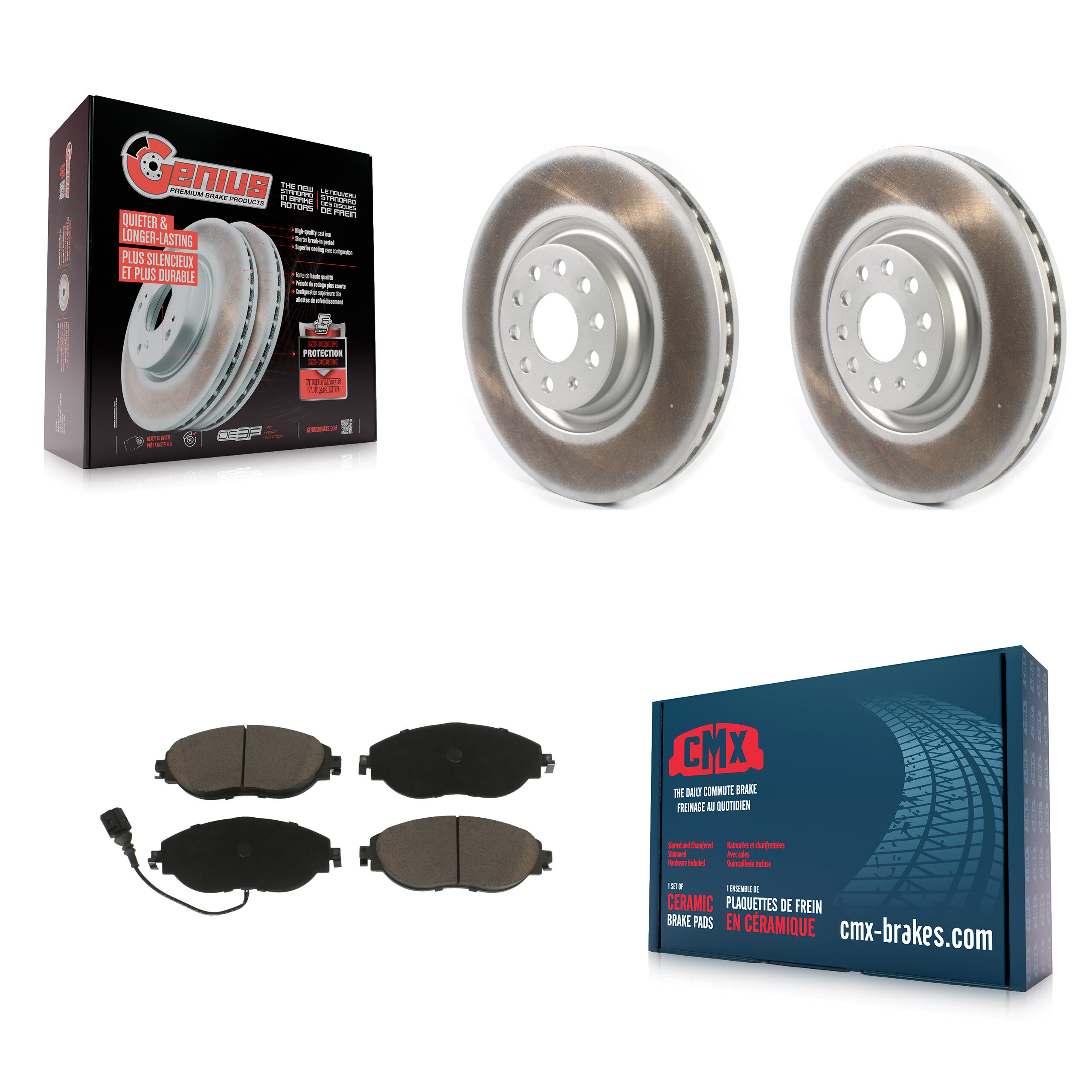 Transit Auto - KGC-100063 - Front Disc Brake Kits