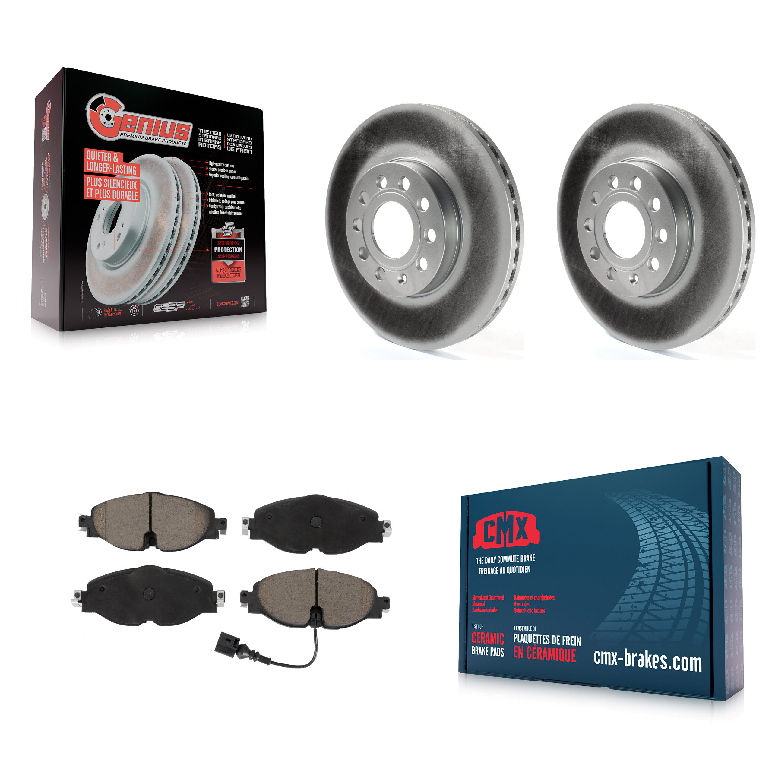 Transit Auto - KGC-100064 - Front Disc Brake Kits