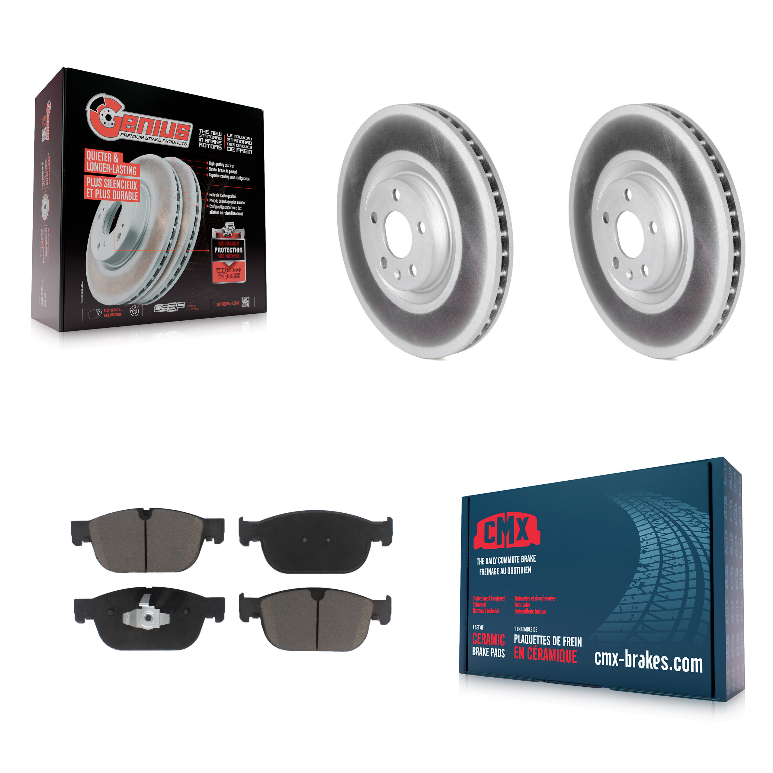 Transit Auto - KGC-100081 - Front Disc Brake Kits