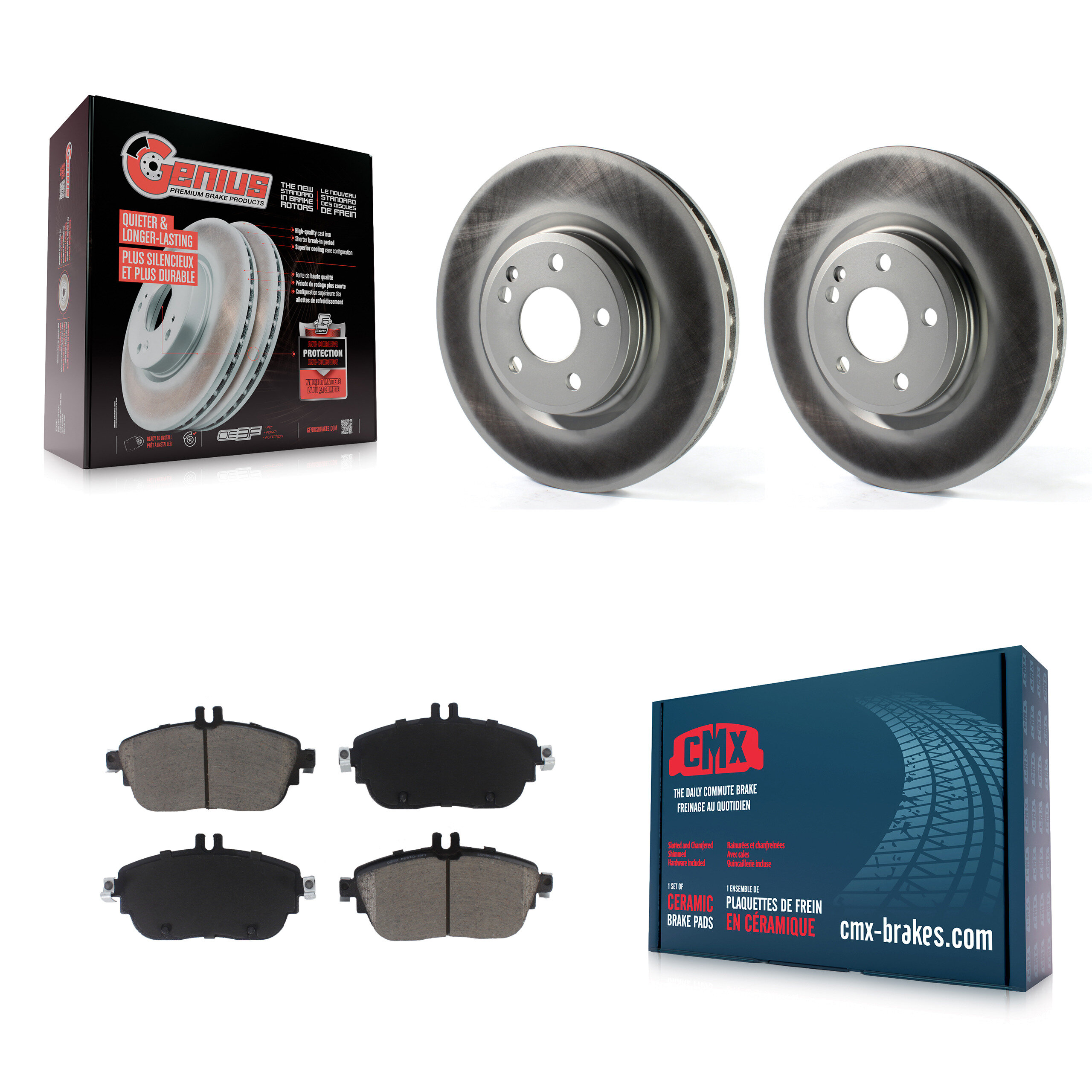 Transit Auto - KGC-100119 - Front Disc Brake Kits