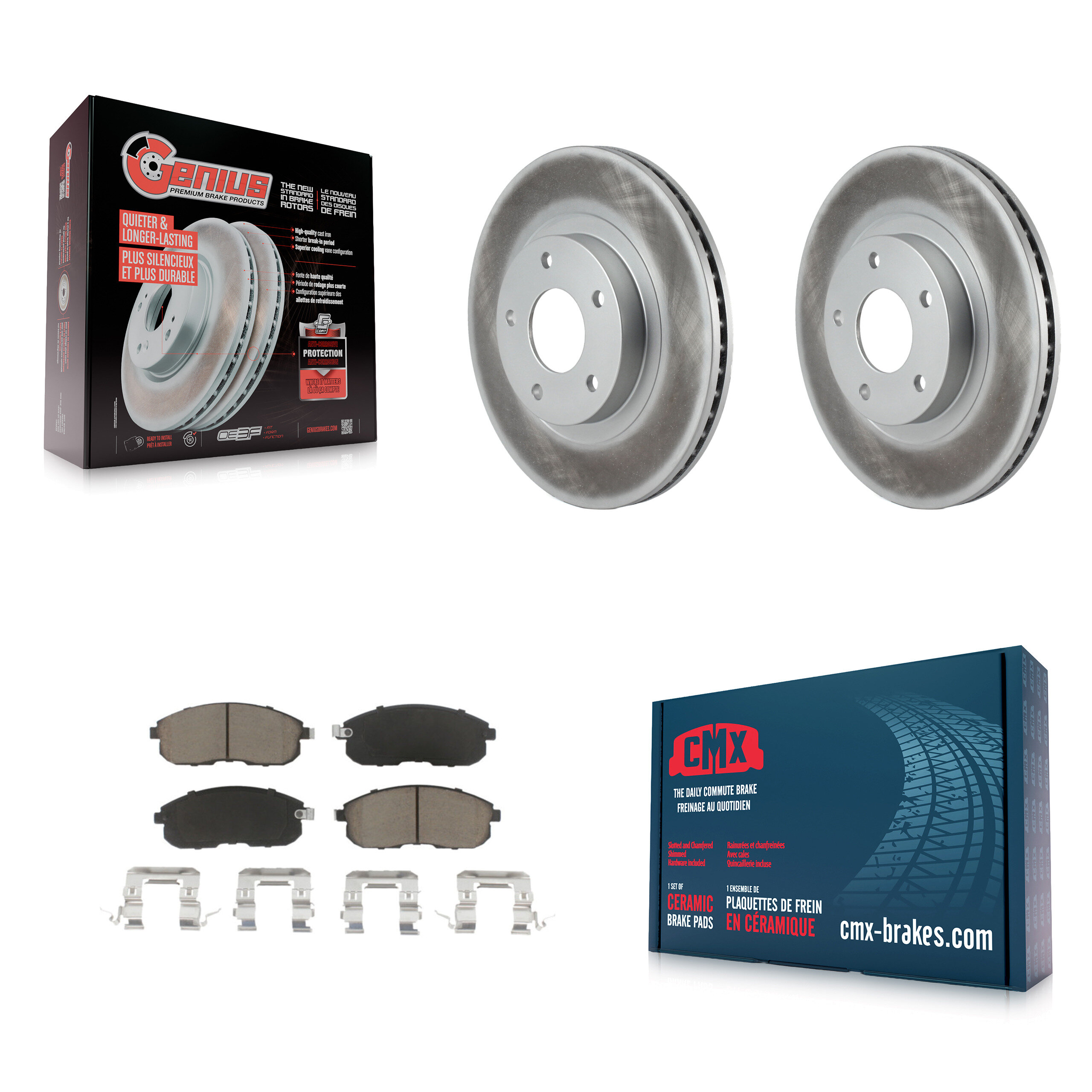Transit Auto - KGC-100123 - Front Disc Brake Kits