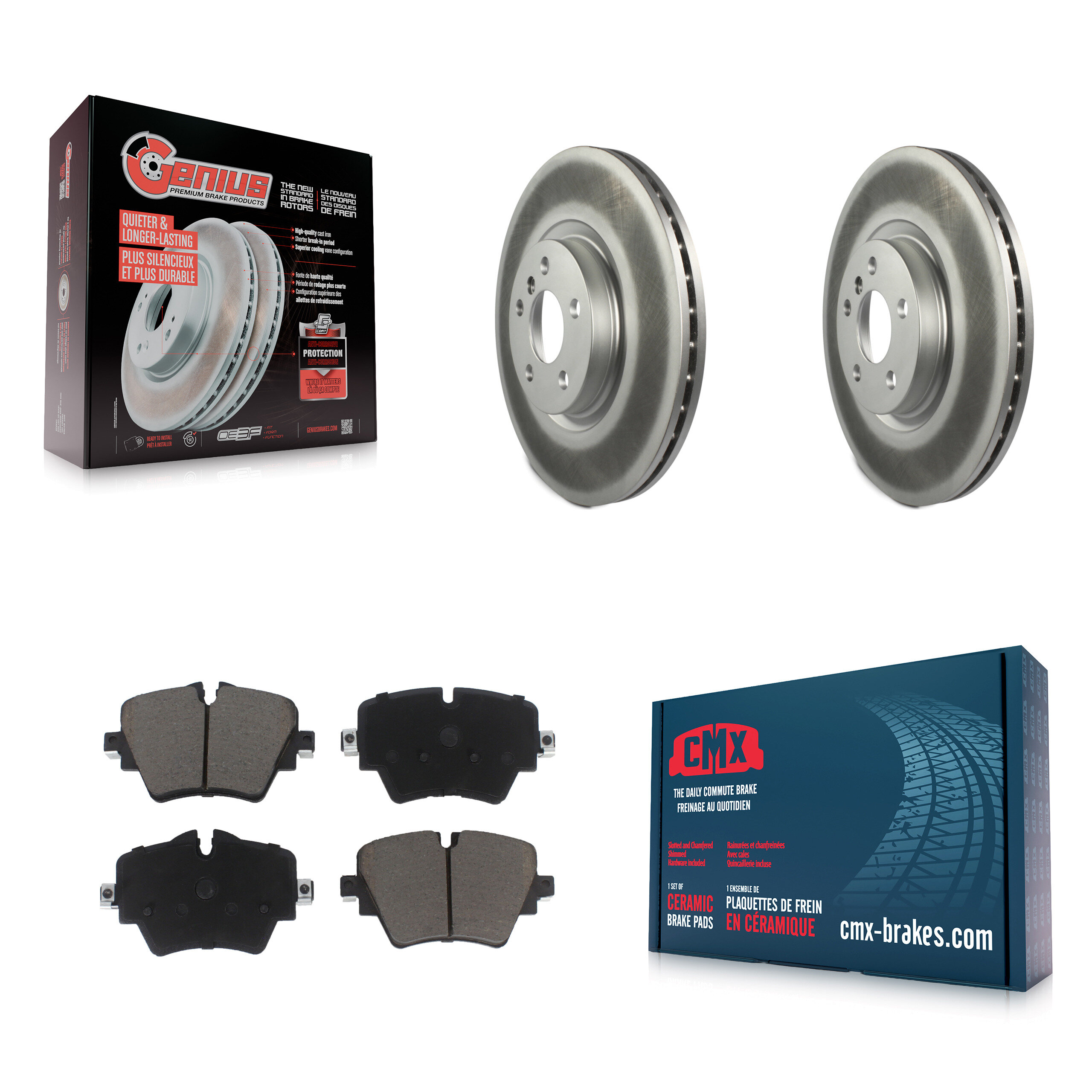 Transit Auto - KGC-100168 - Front Disc Brake Kits