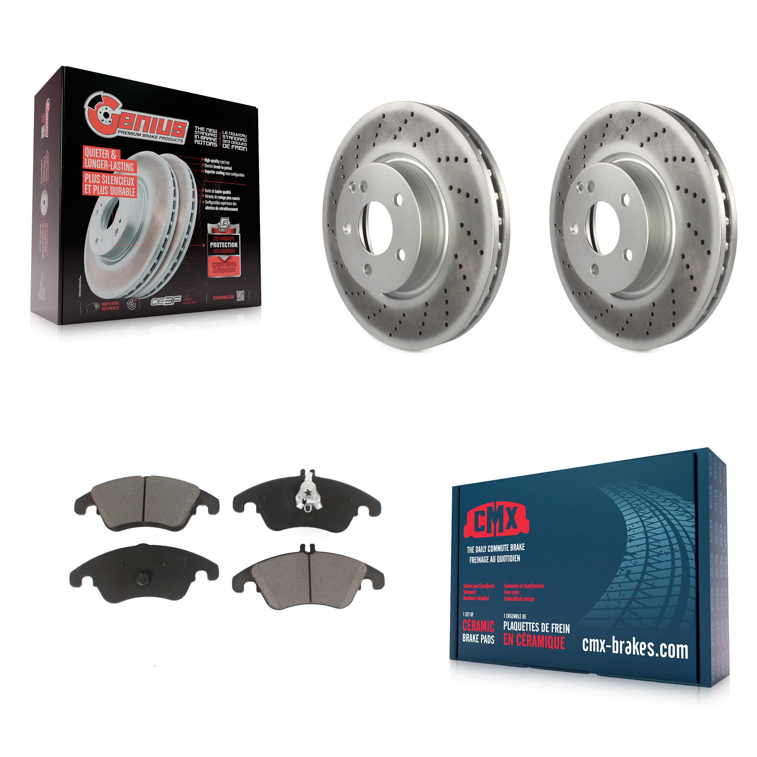 Transit Auto - KGC-100174 - Front Disc Brake Kits