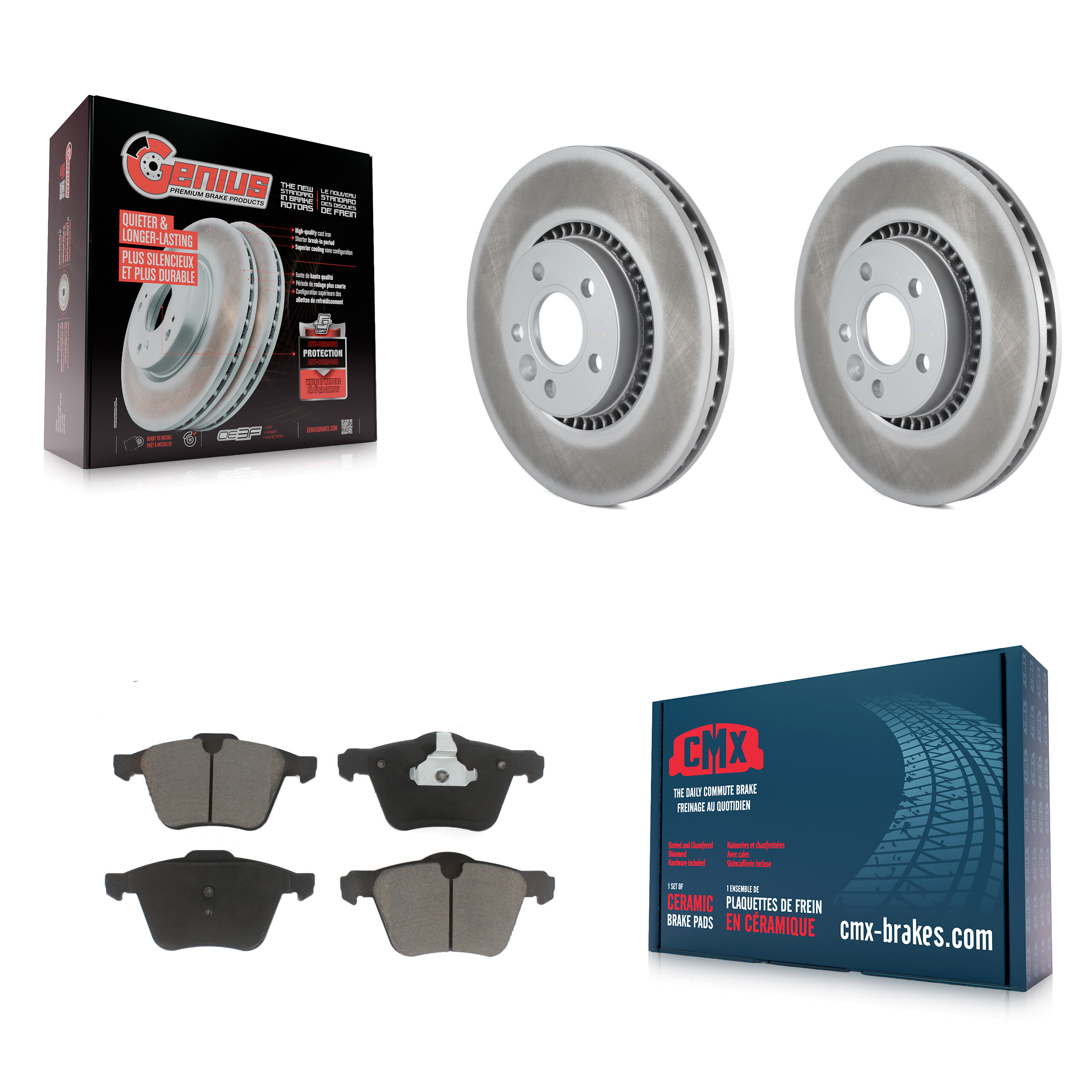 Transit Auto - KGC-100183 - Front Disc Brake Kits