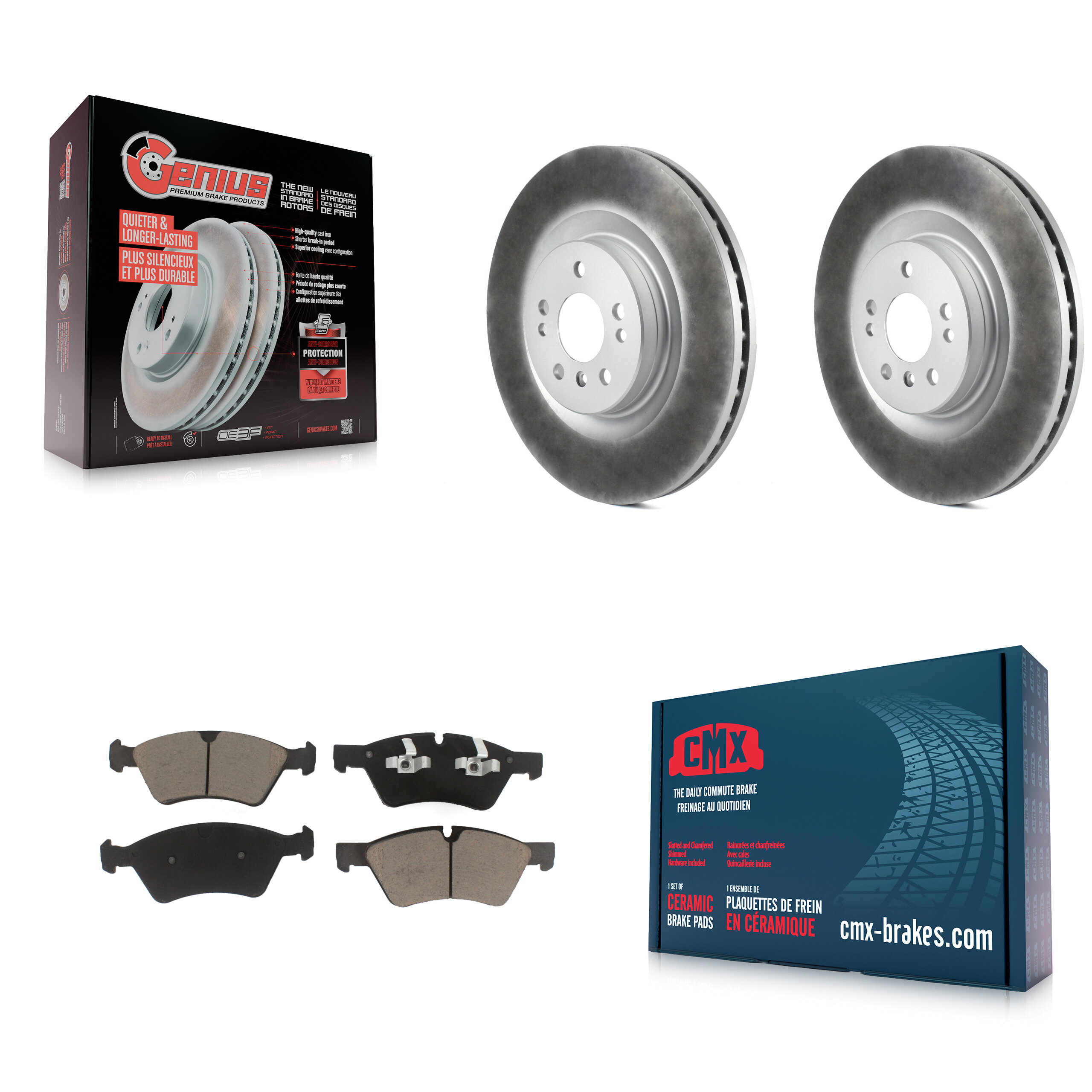 Transit Auto - KGC-100195 - Front Disc Brake Kits