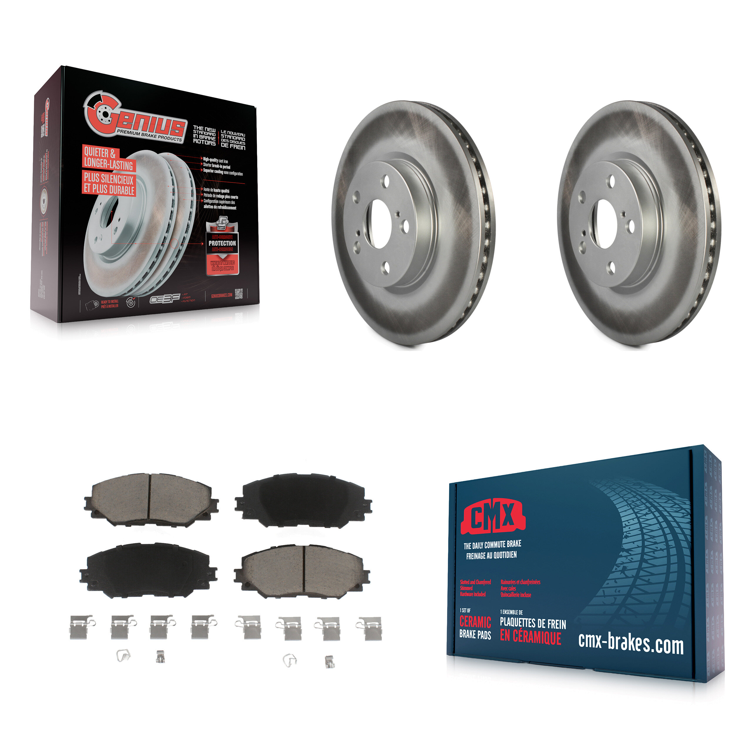 Transit Auto - KGC-100200 - Front Disc Brake Kits
