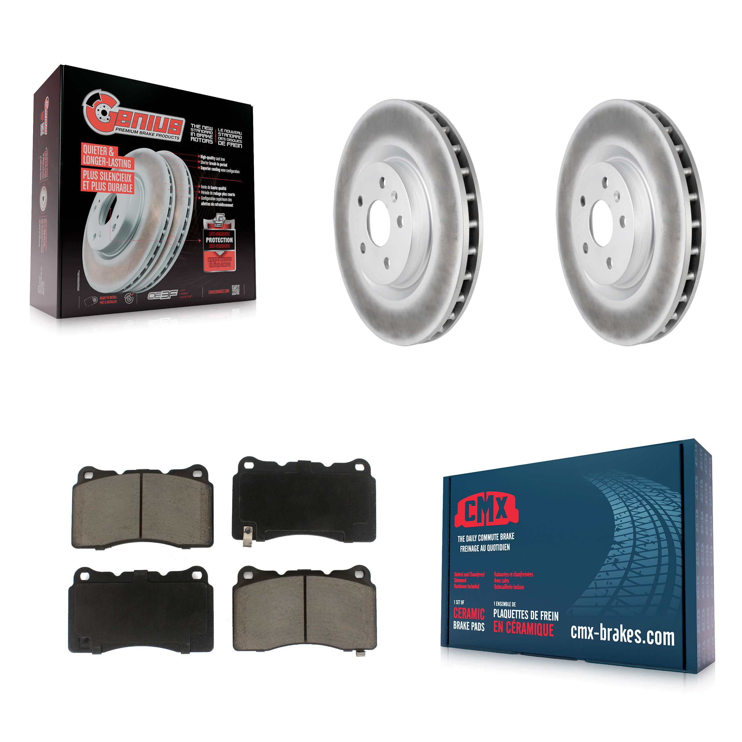 Transit Auto - KGC-100282 - Front Disc Brake Kits