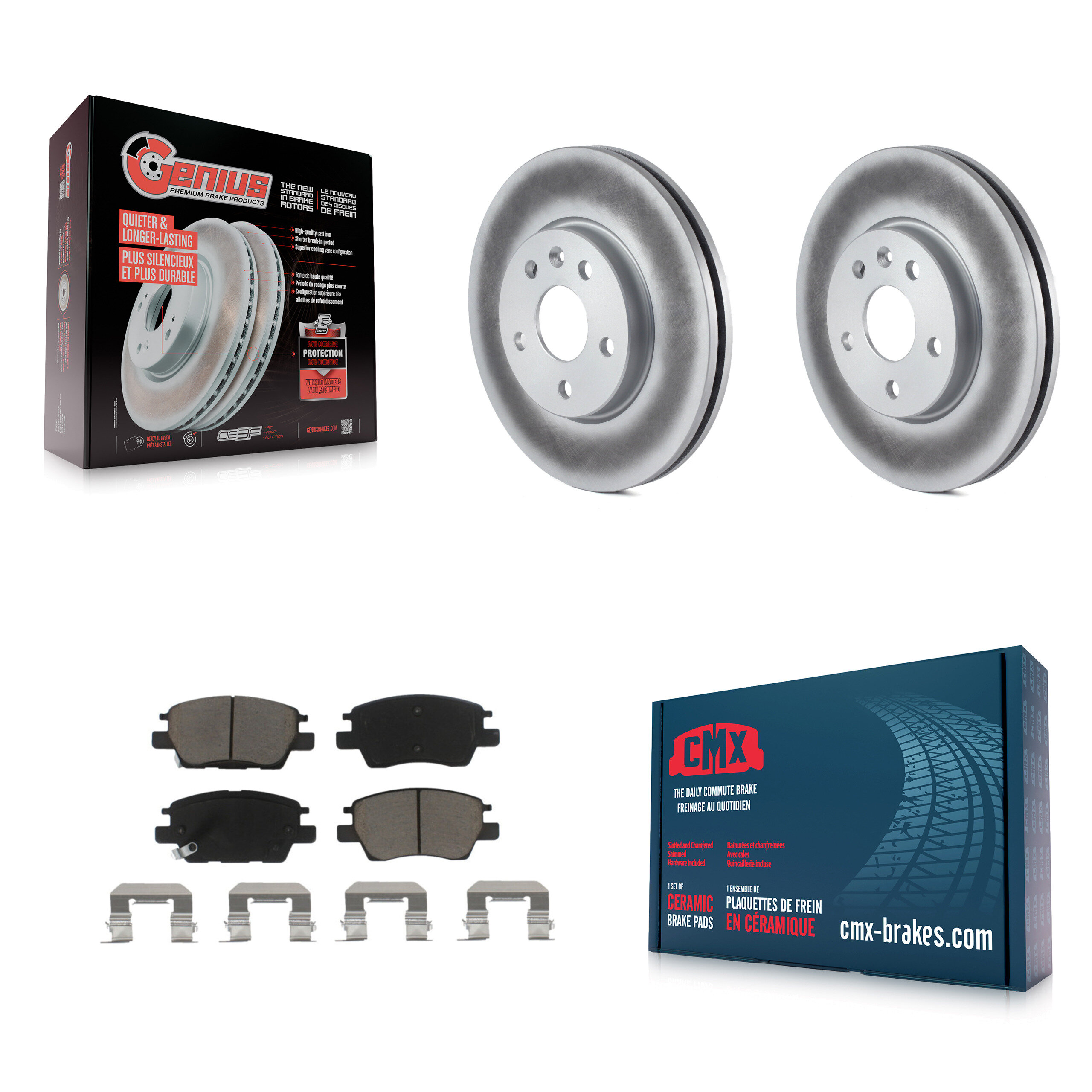Transit Auto - KGC-100384 - Front Disc Brake Kits