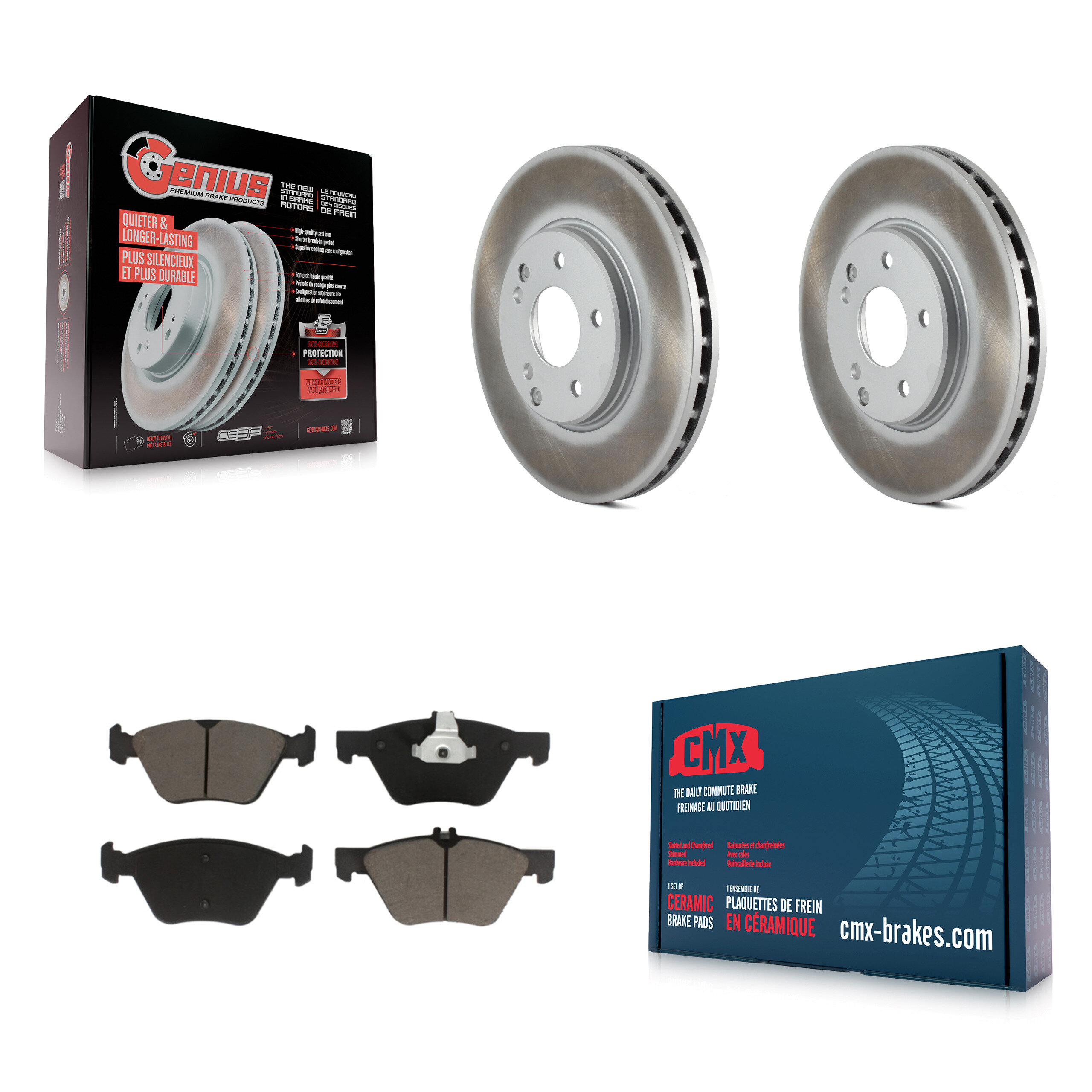 Transit Auto - KGC-100390 - Front Disc Brake Kits