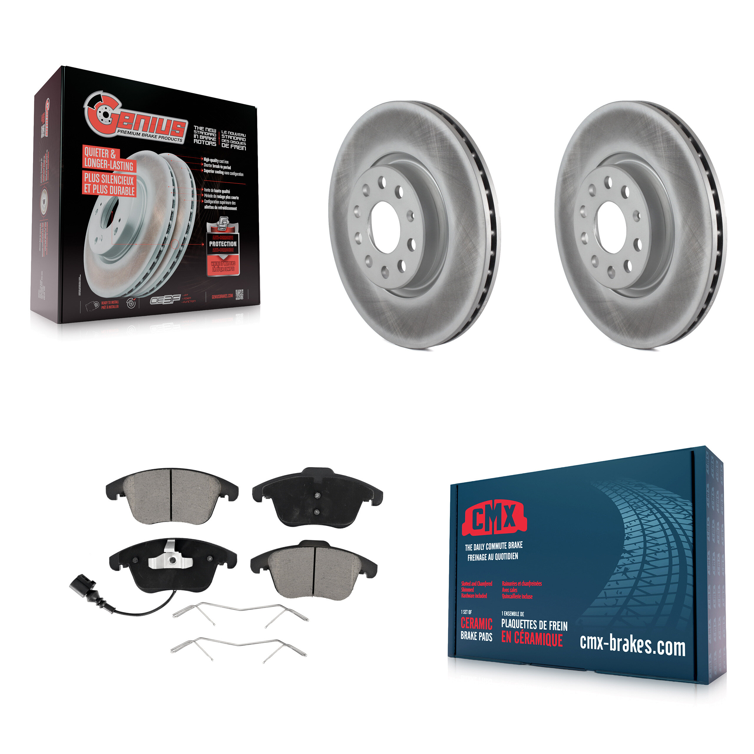 Transit Auto - KGC-100410 - Front Disc Brake Kits