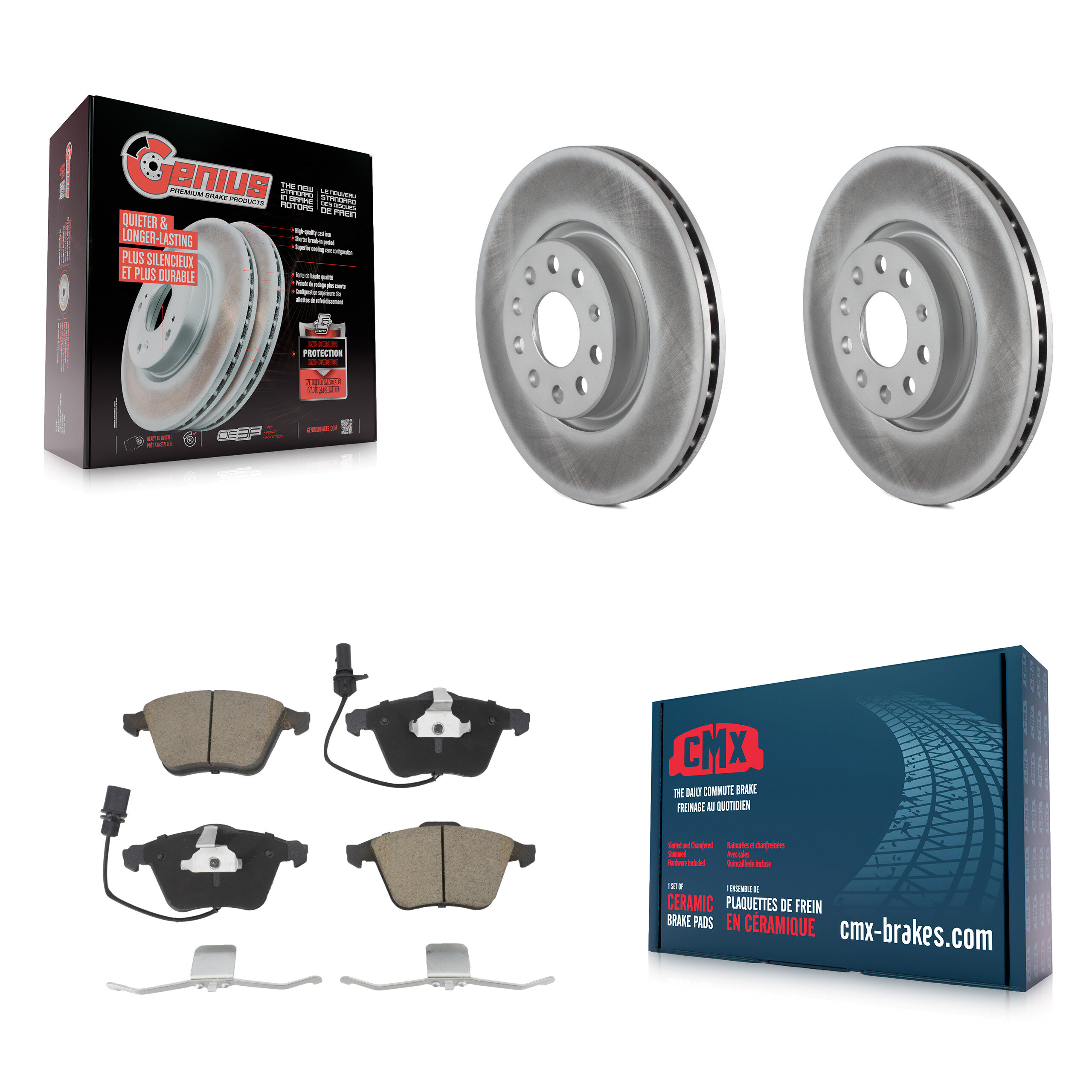 Transit Auto - KGC-100411 - Front Disc Brake Kits