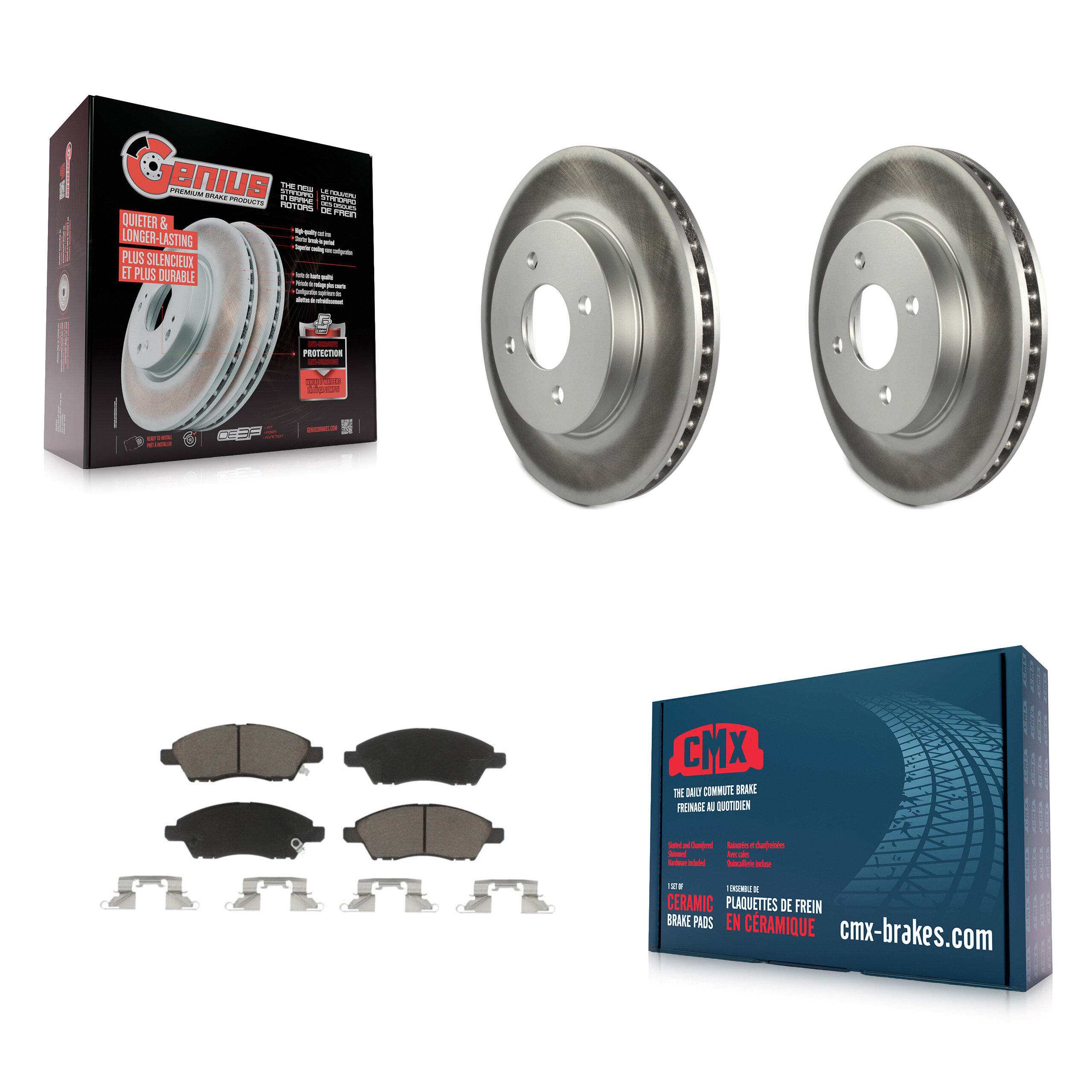 Transit Auto - KGC-100437 - Front Disc Brake Kits