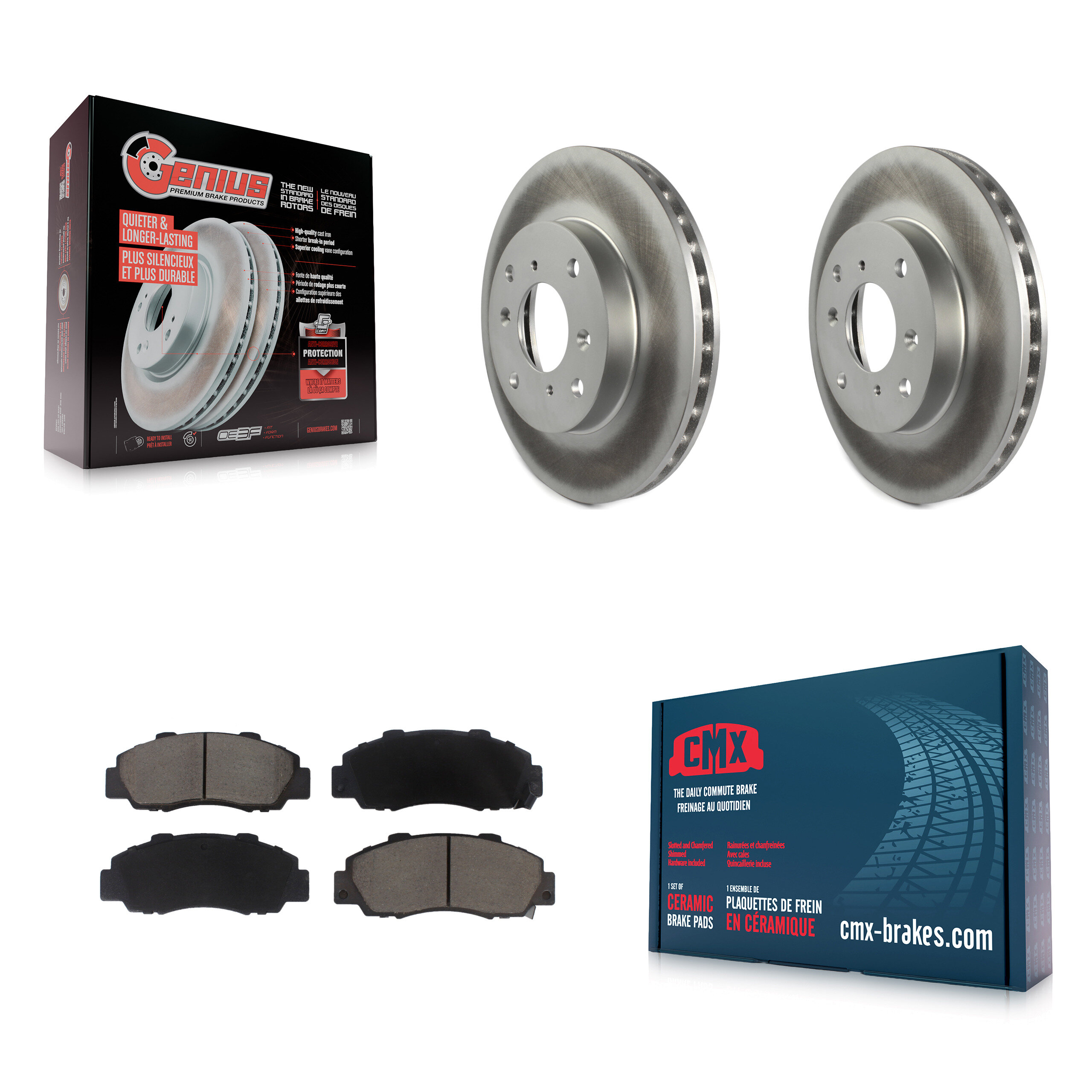 Transit Auto - KGC-100451 - Front Disc Brake Kits