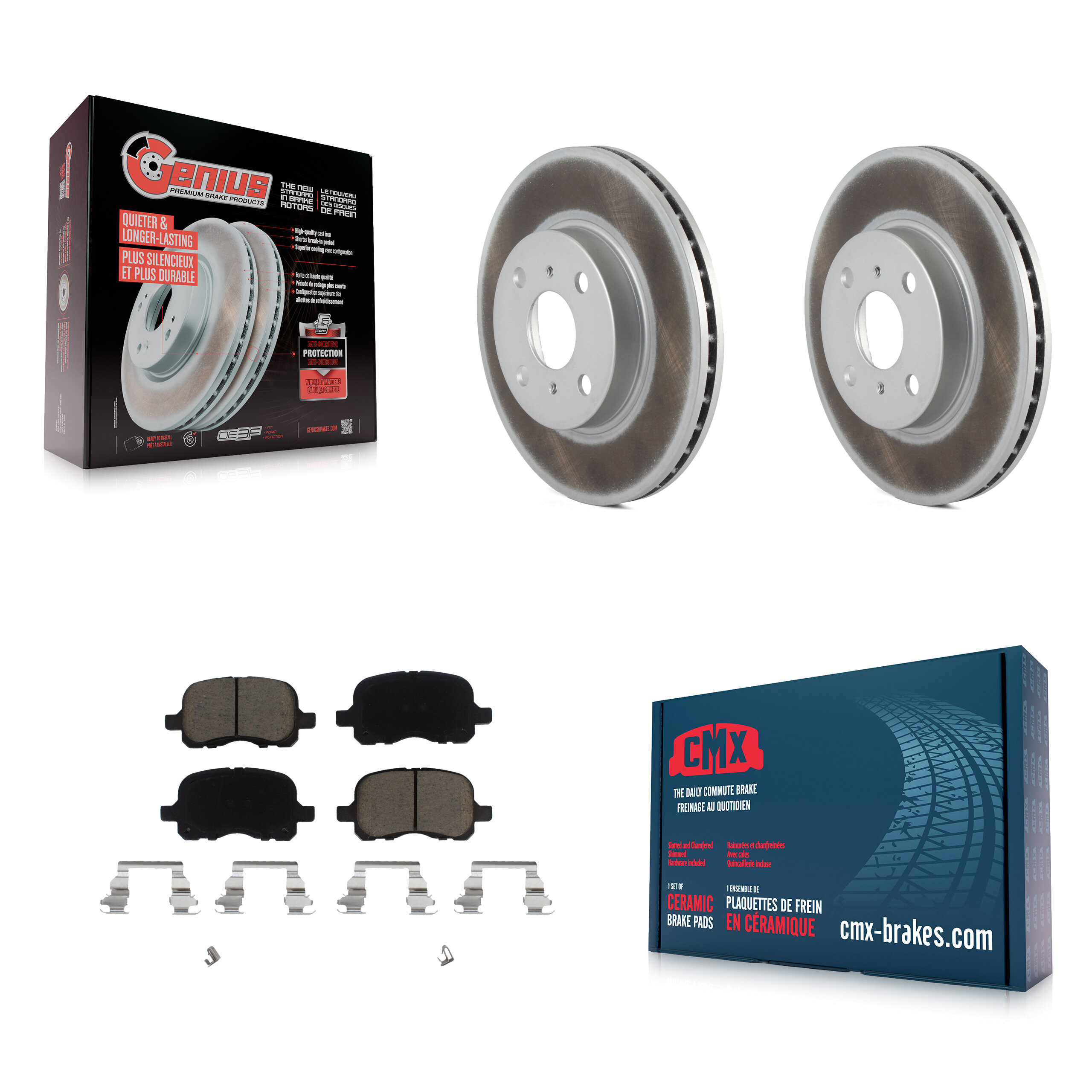 Transit Auto - KGC-100452 - Front Disc Brake Kits