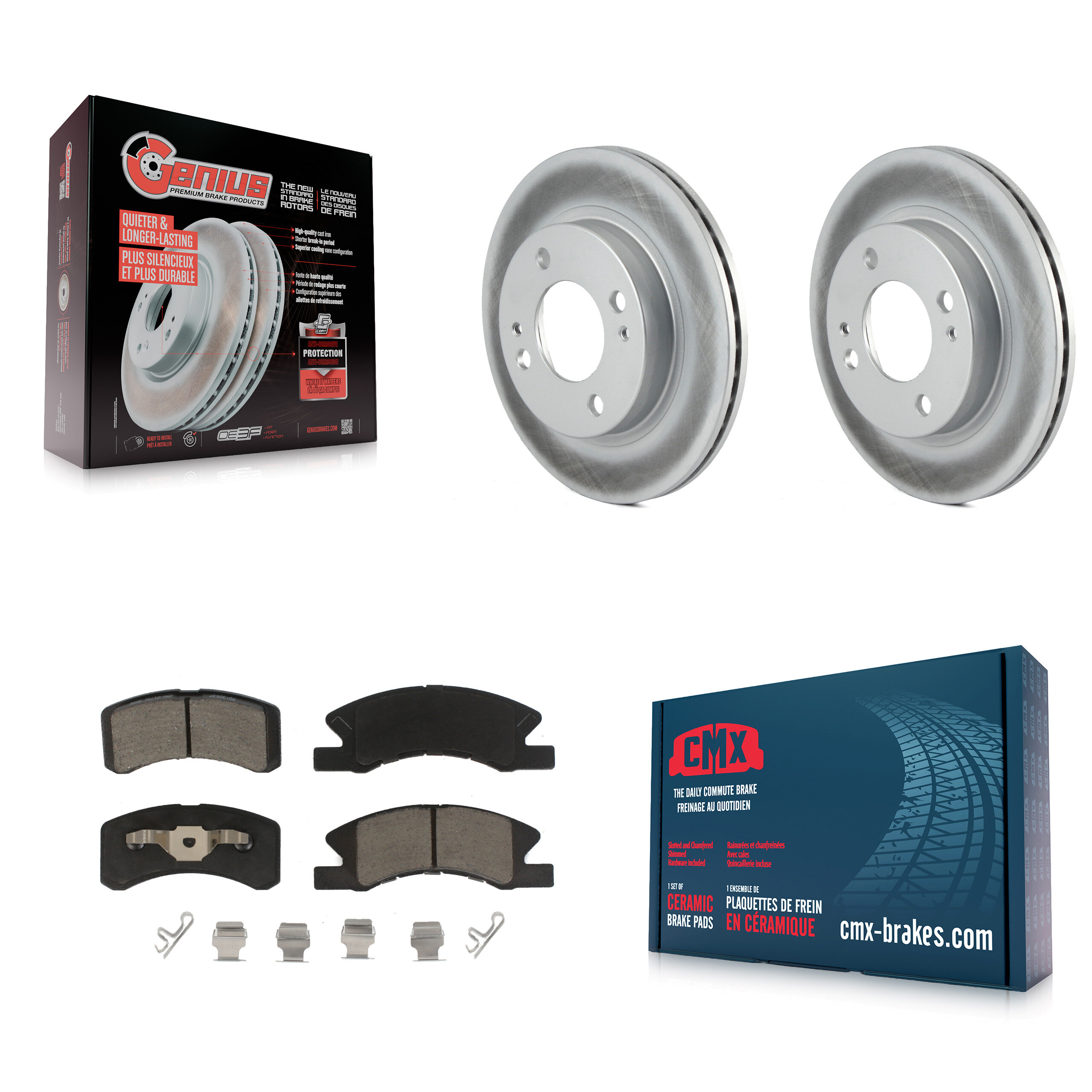 Transit Auto - KGC-100525 - Front Disc Brake Kits