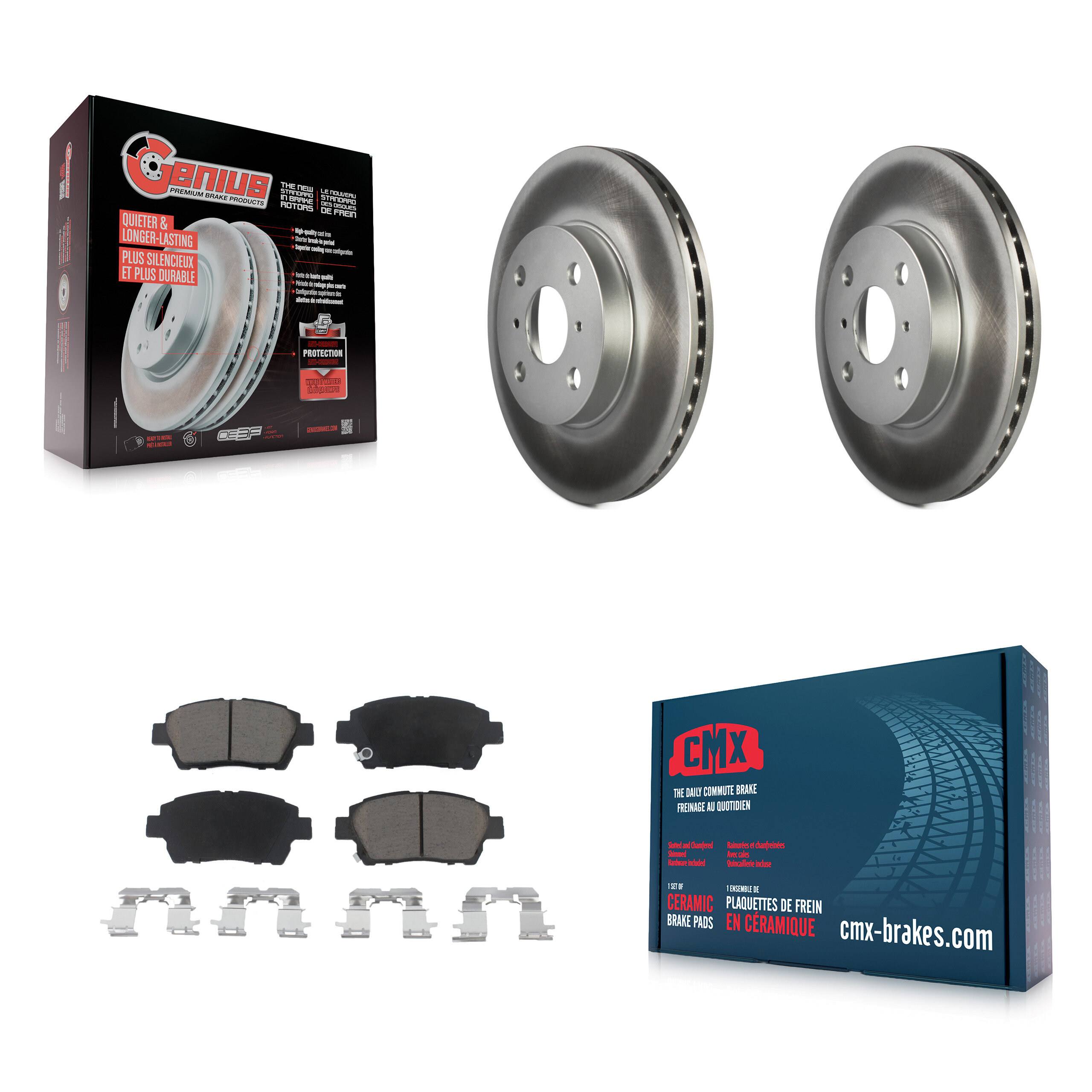 Transit Auto - KGC-100558 - Front Disc Brake Kits