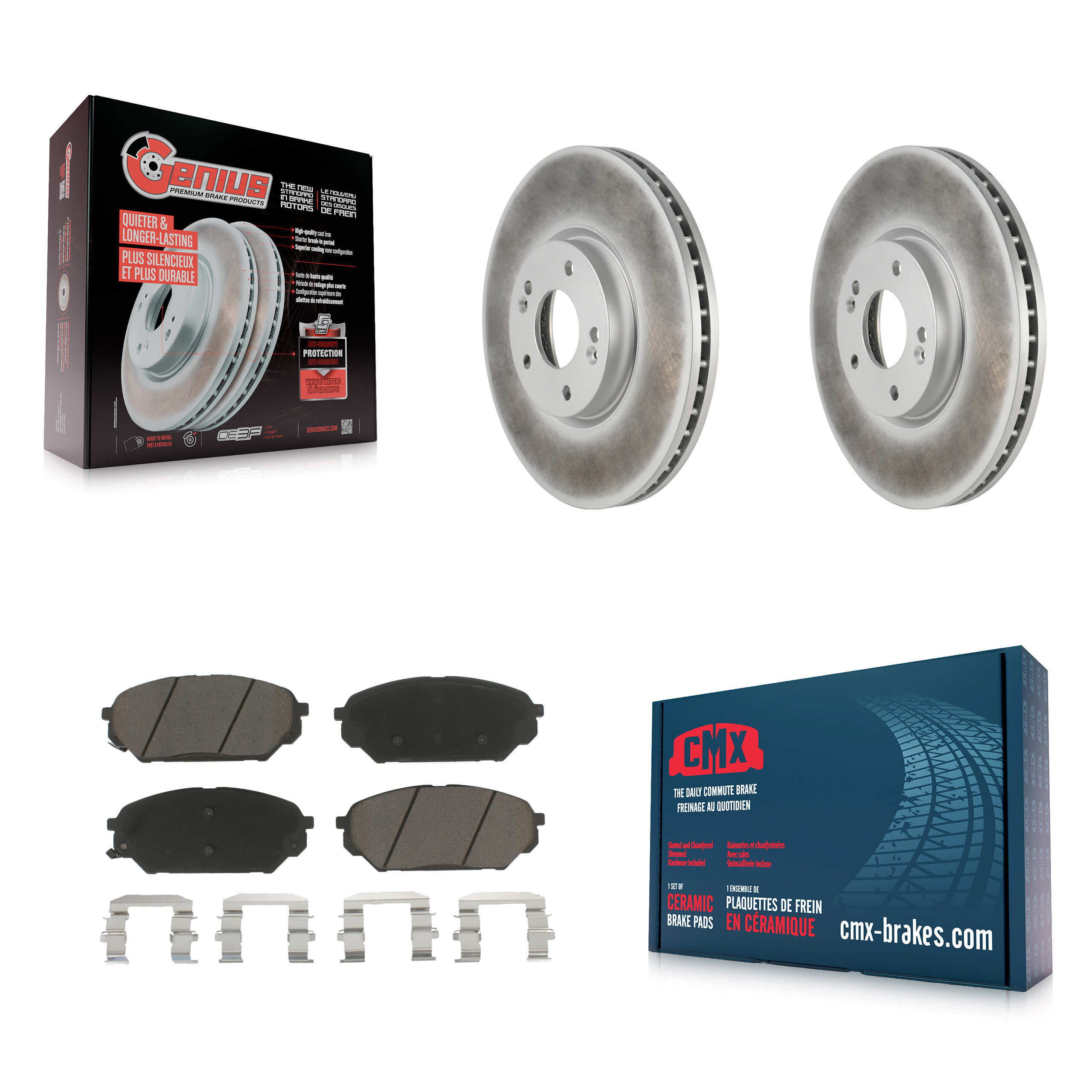 Transit Auto - KGC-100584 - Front Disc Brake Kits