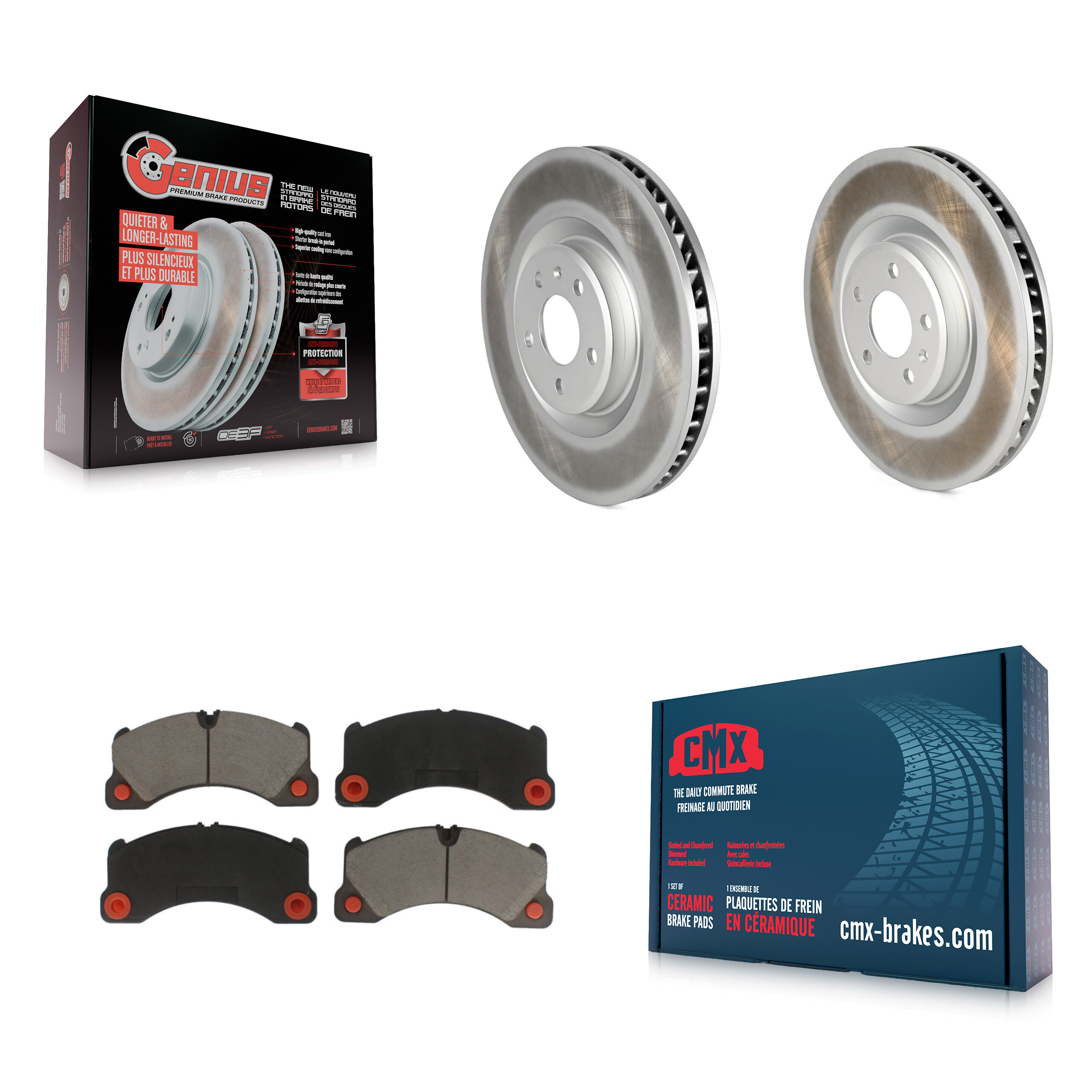 Transit Auto - KGC-101402 - Front Disc Brake Kits
