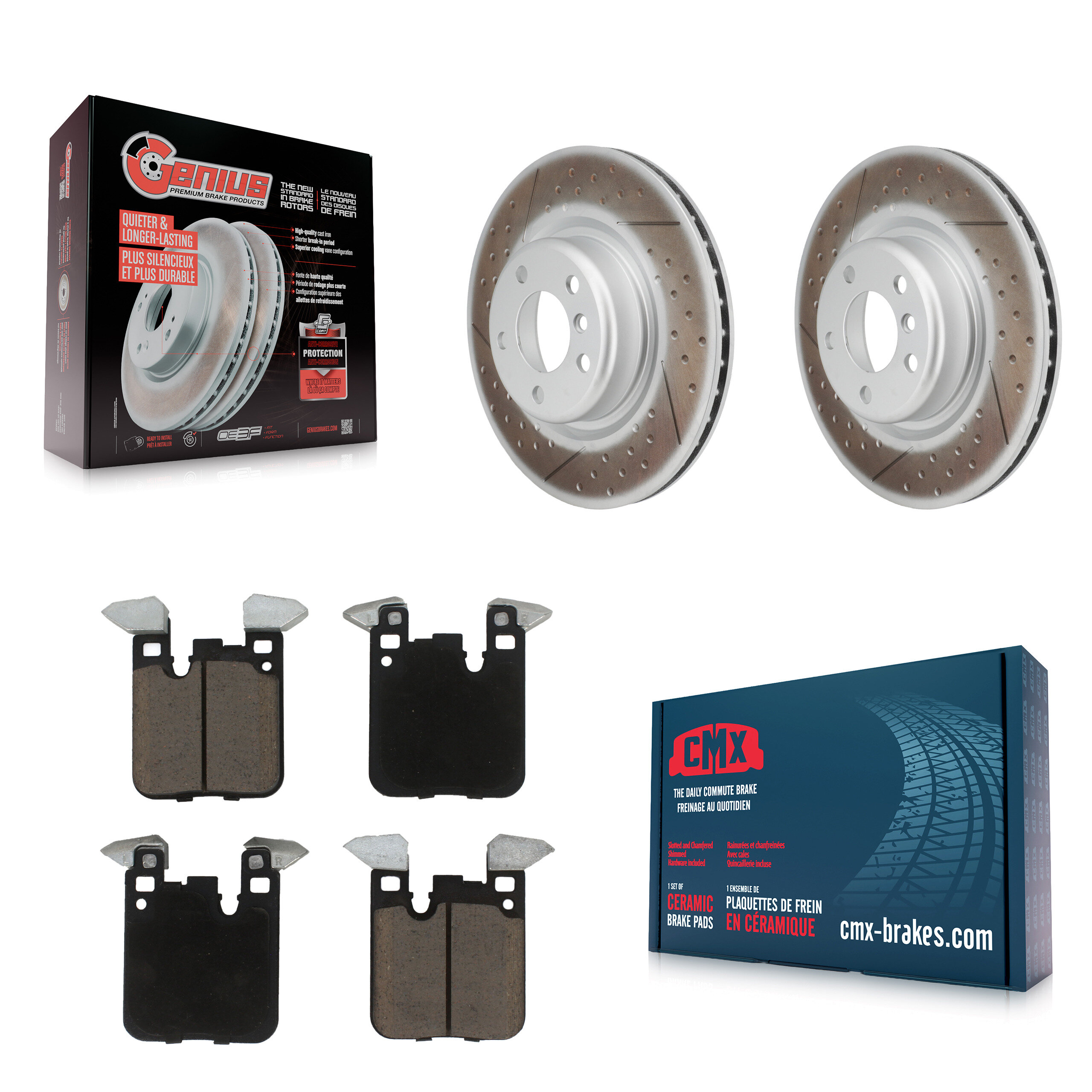 Transit Auto - KGC-101508 - Rear Disc Brake Kits